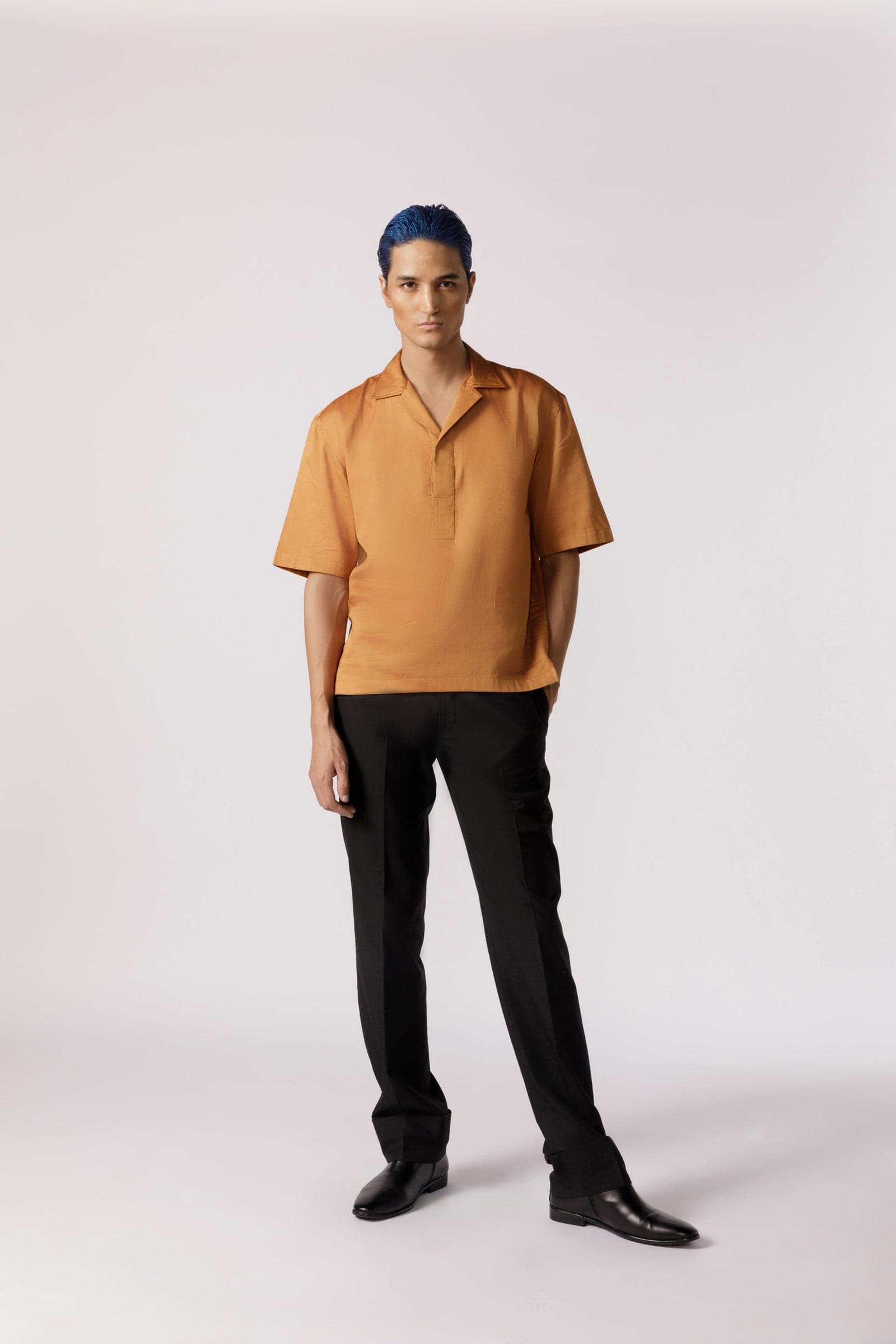 Cuffed pants, a product by Line Outline