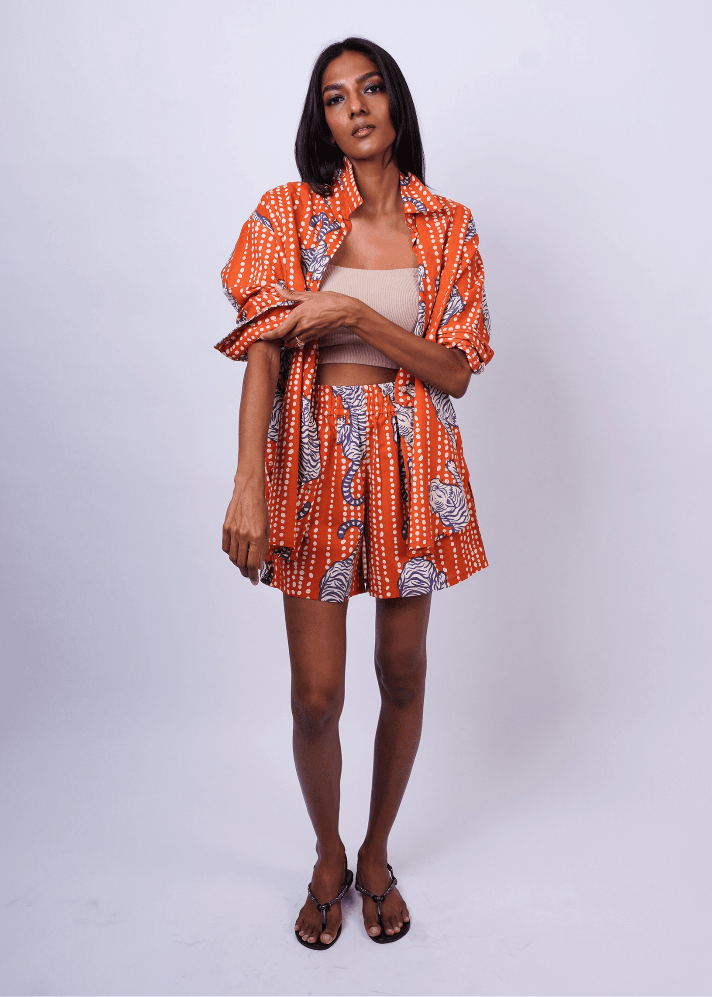 Boyfriend Shirt - Earth Tiger, a product by Azurina
