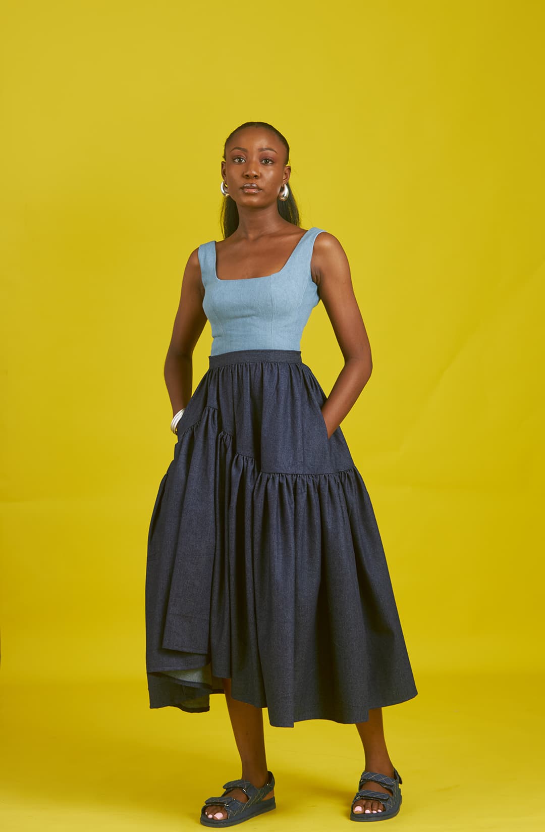 Amaka Skirt, a product by M.O.T the Label
