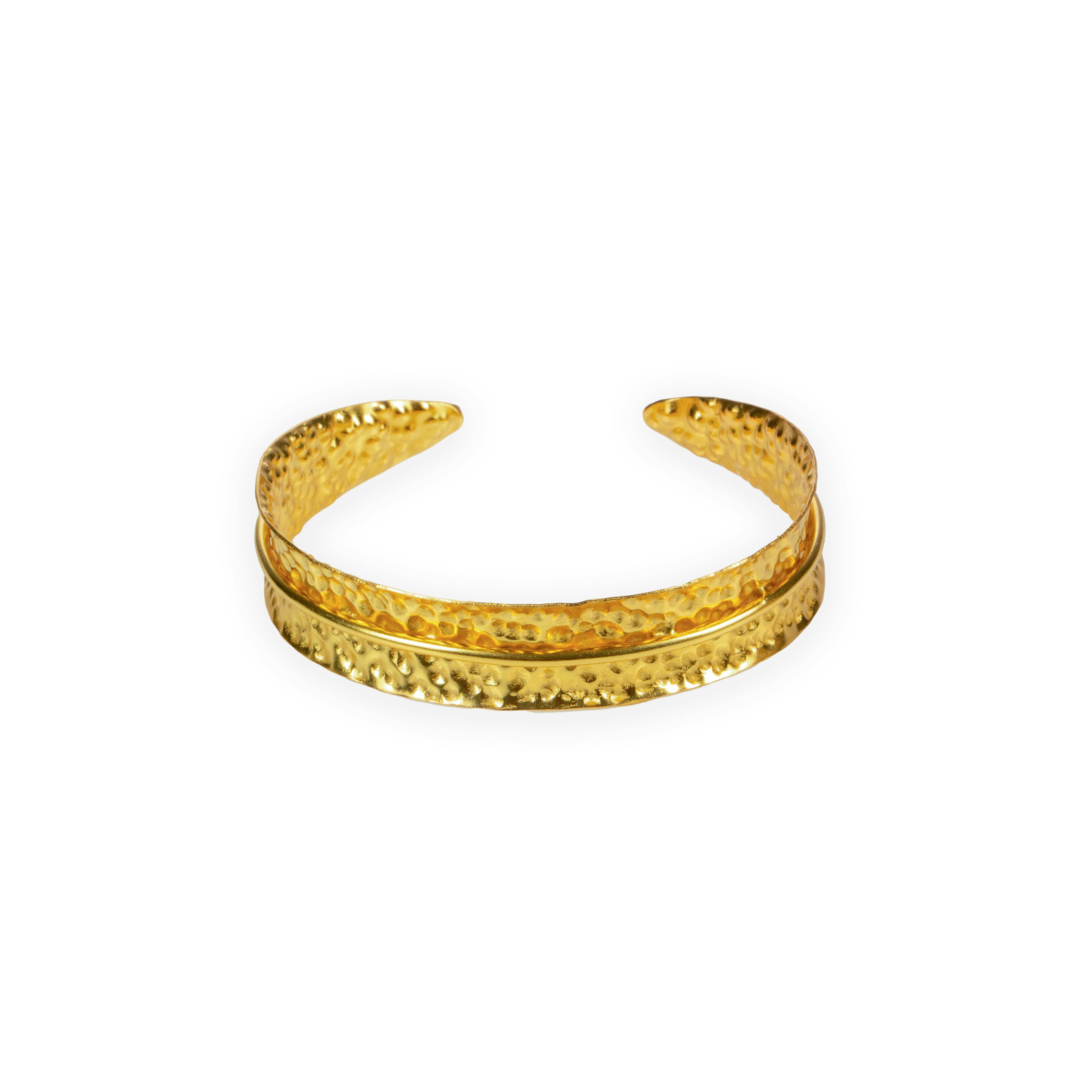 Thumbnail preview #3 for DIRA BANGLE PLAIN GOLD 