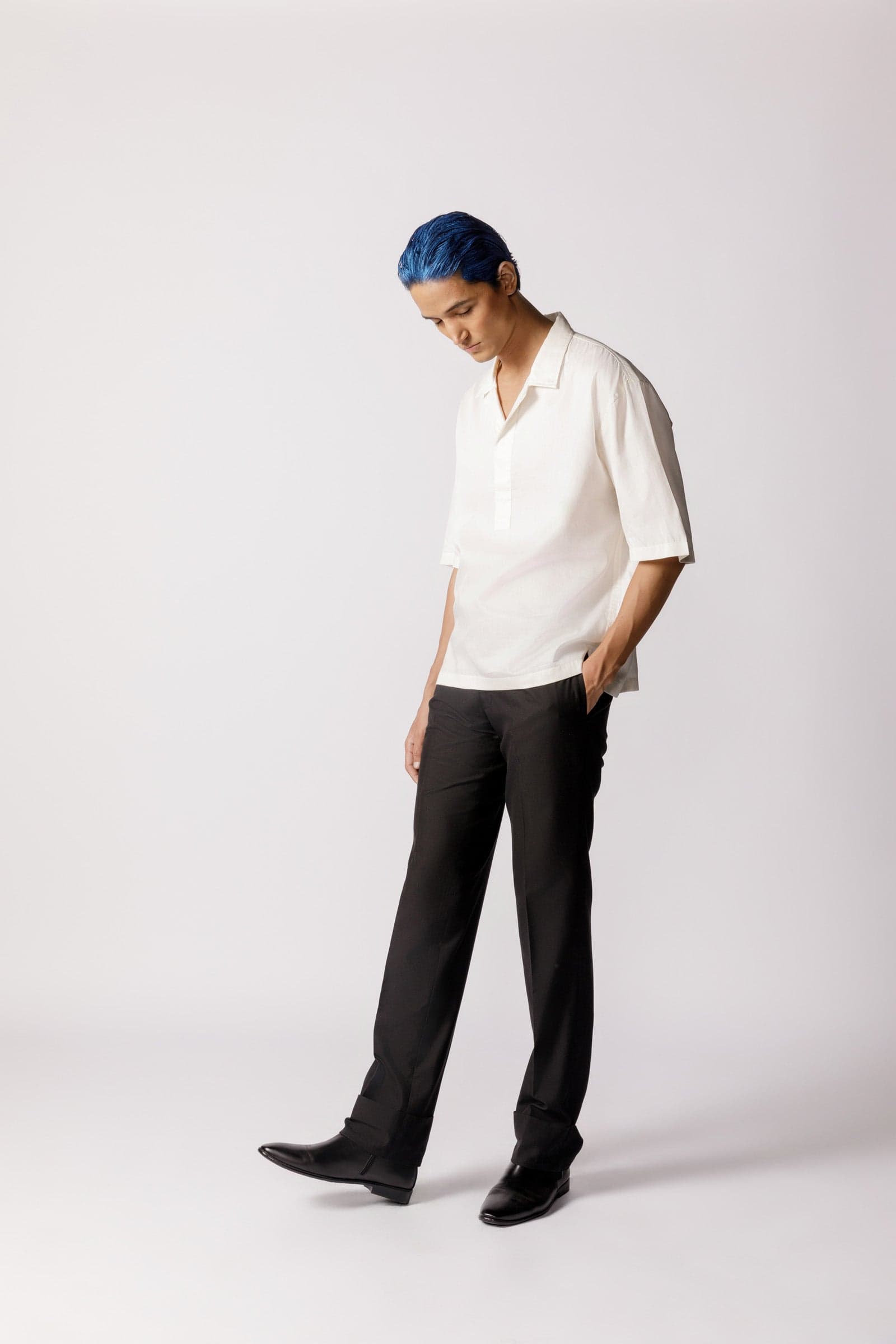 Thumbnail preview #1 for Half placket casual shirt