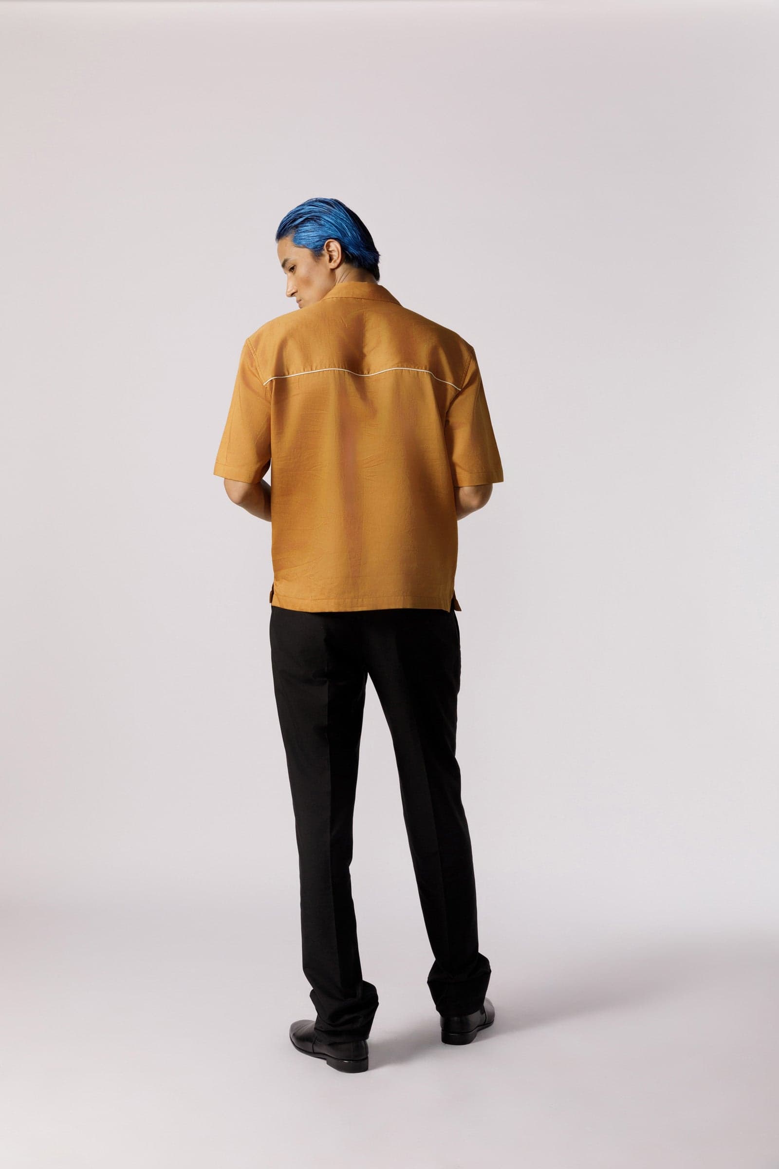 Thumbnail preview #5 for Half placket casual shirt