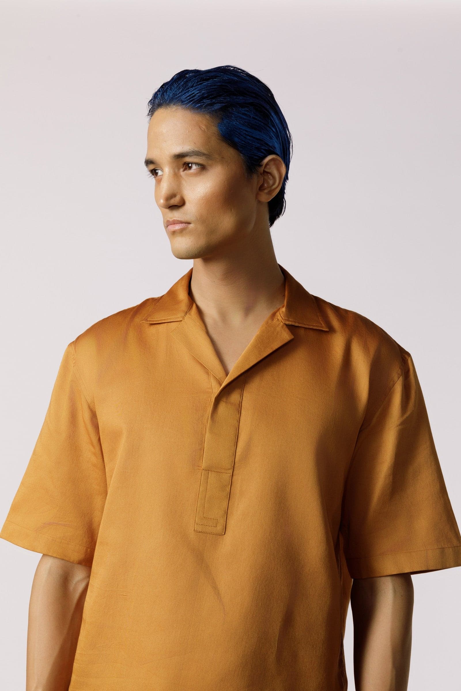 Thumbnail preview #4 for Half placket casual shirt