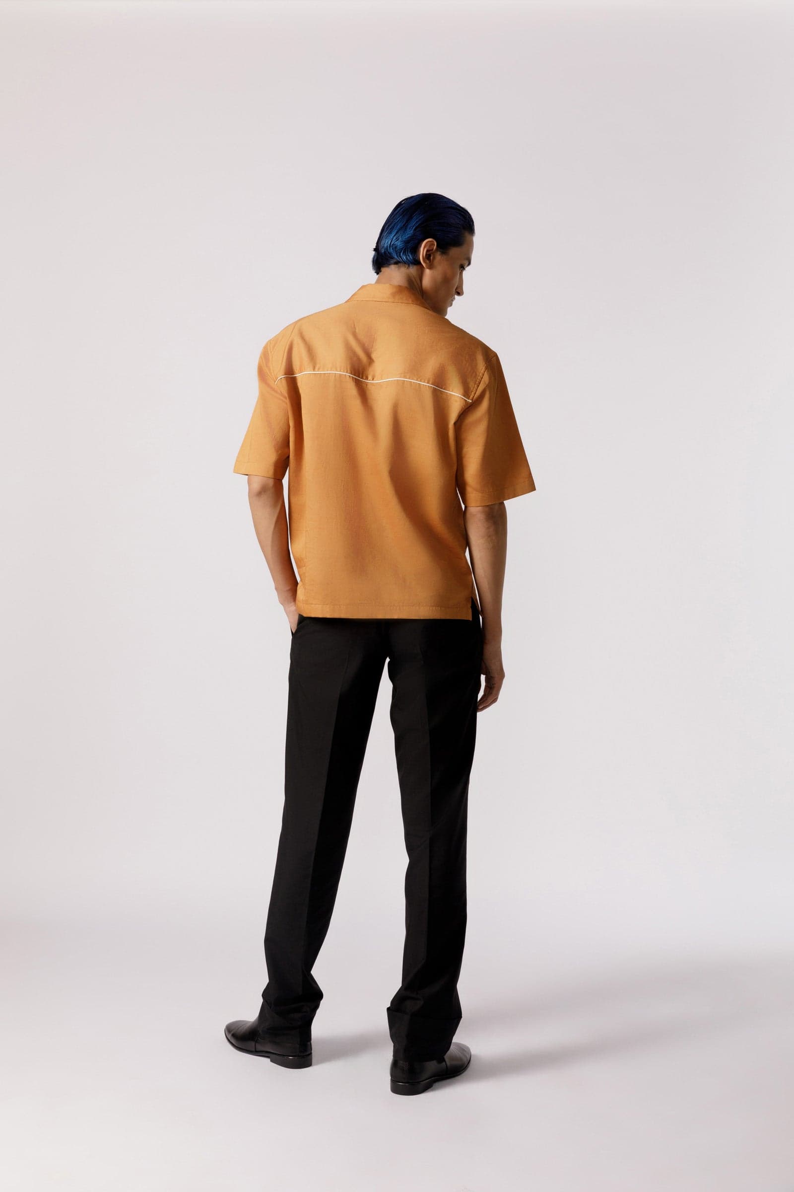 Thumbnail preview #6 for Half placket casual shirt