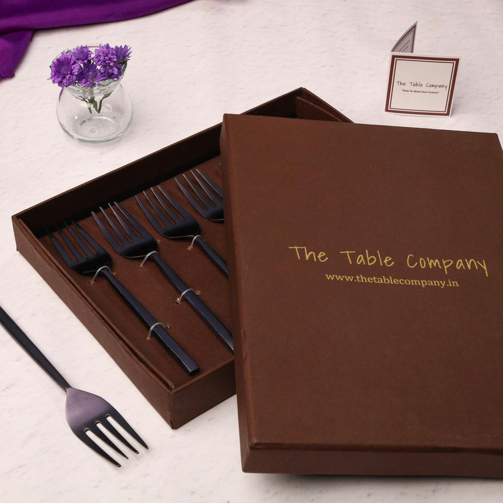 Thumbnail preview #0 for The Classic Titanium Tea Fork - Set of 6