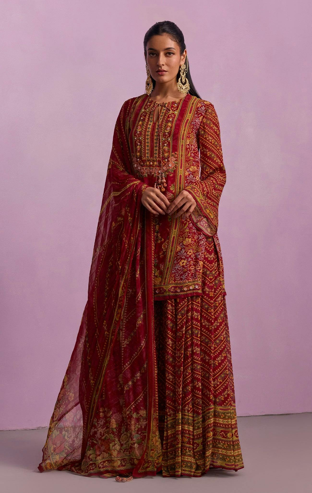 Asma Sharara Set, a product by Kalista