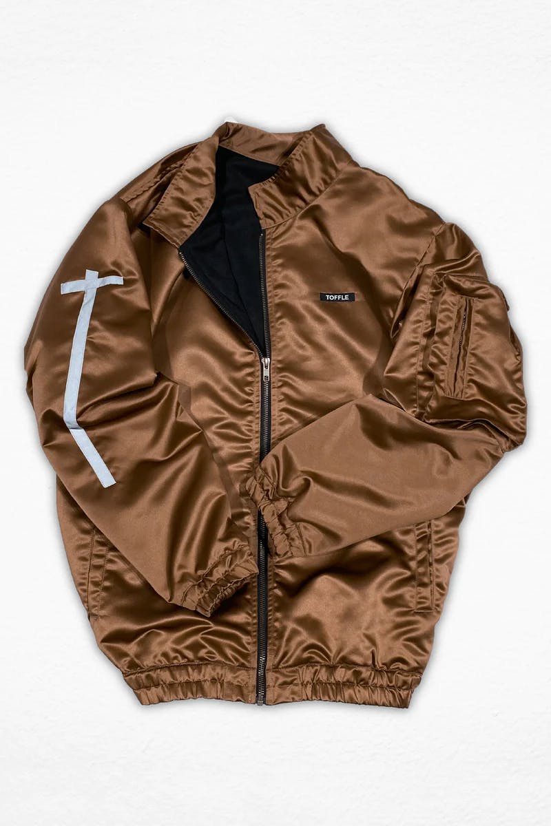 Thumbnail preview #0 for Brown Athleisure Jacket