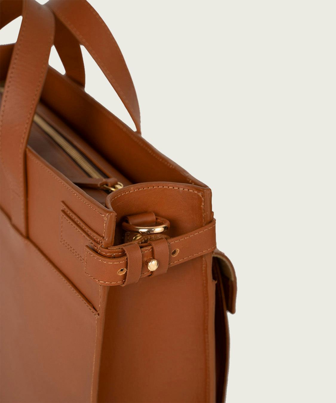 Thumbnail preview #5 for EDEN LAPTOP BAG - Tan