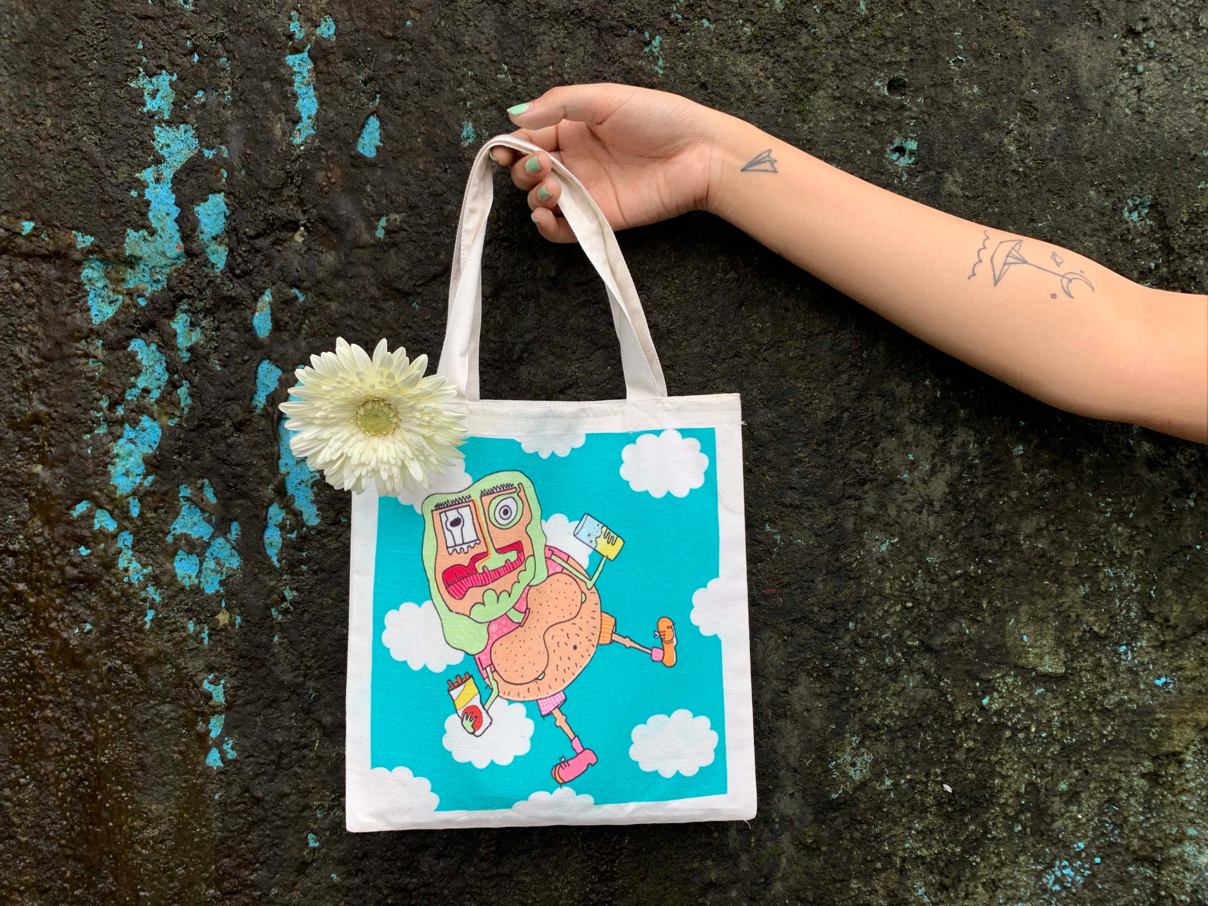 TITTY PARTY TOTE BAG [UNISEX], a product by Sazo