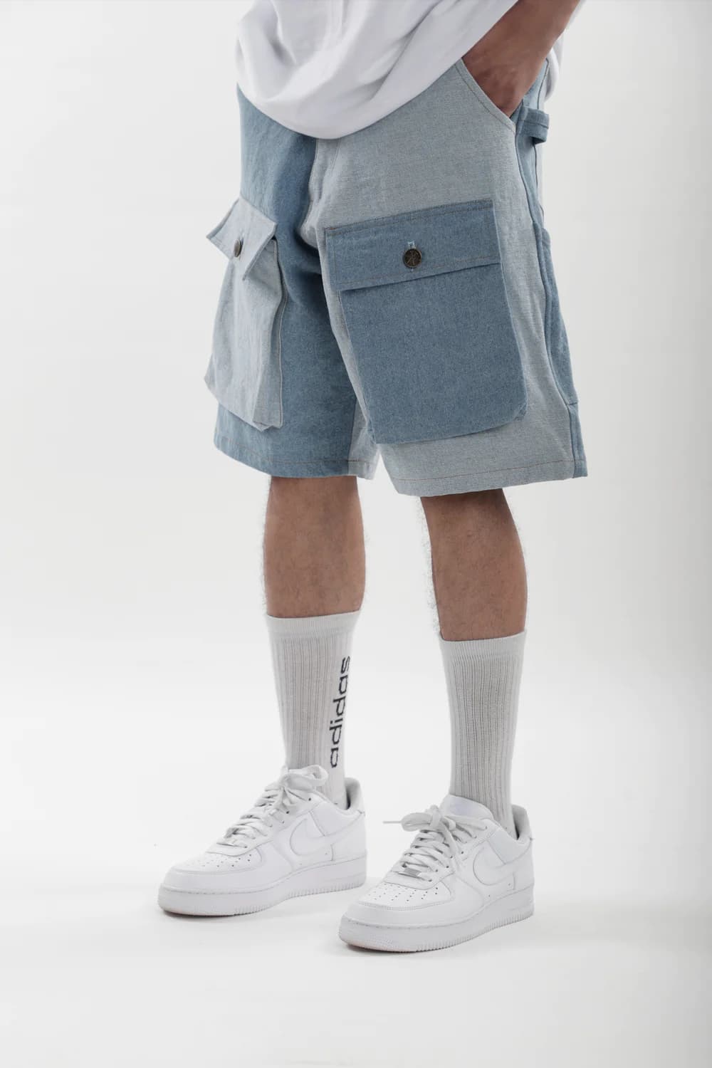 Thumbnail preview #2 for Denim Carpenter Shorts