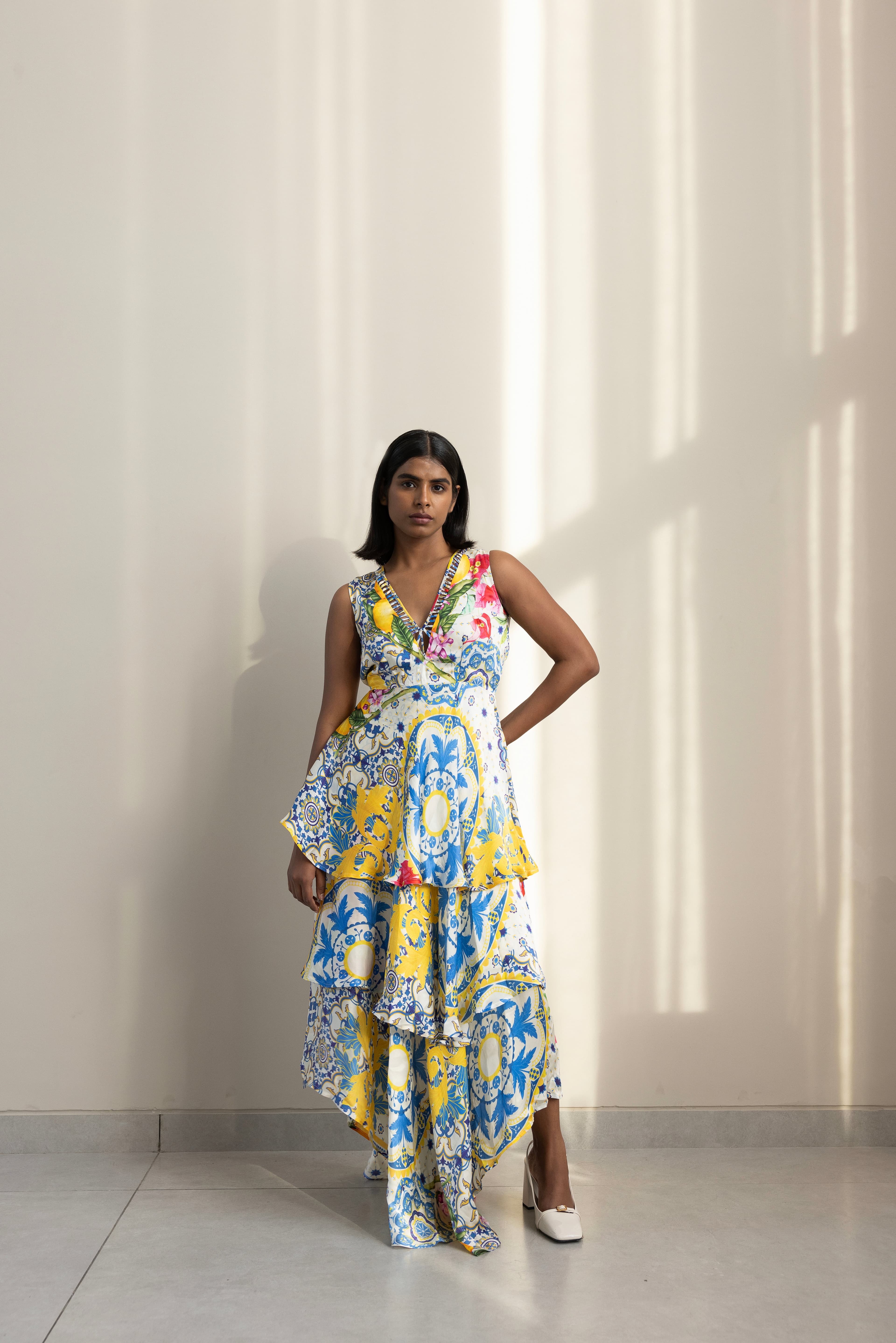 Amalfi 3-tier gown, a product by Studio Surbhi