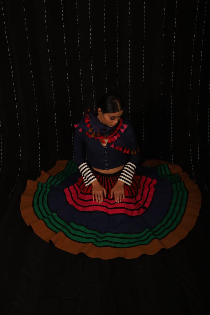 Thumbnail preview #2 for Rangoli Skirt