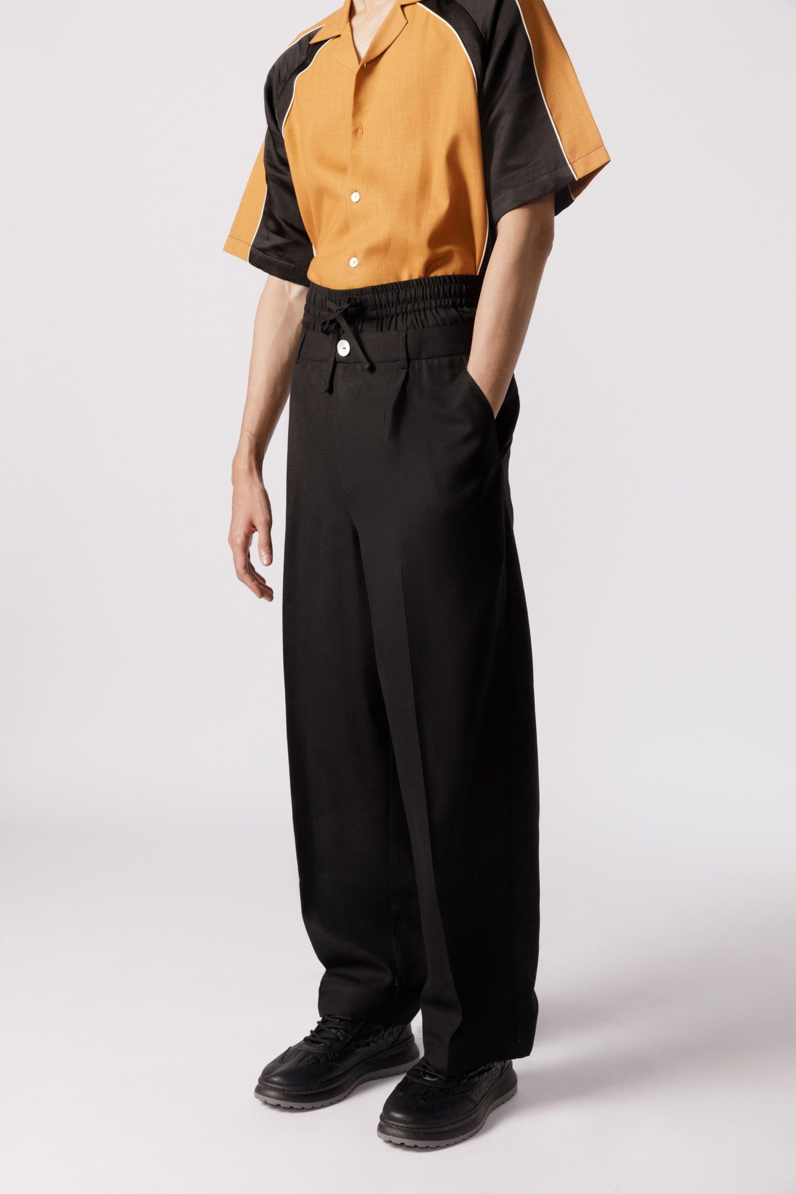 Thumbnail preview #2 for Double waist baggy pants