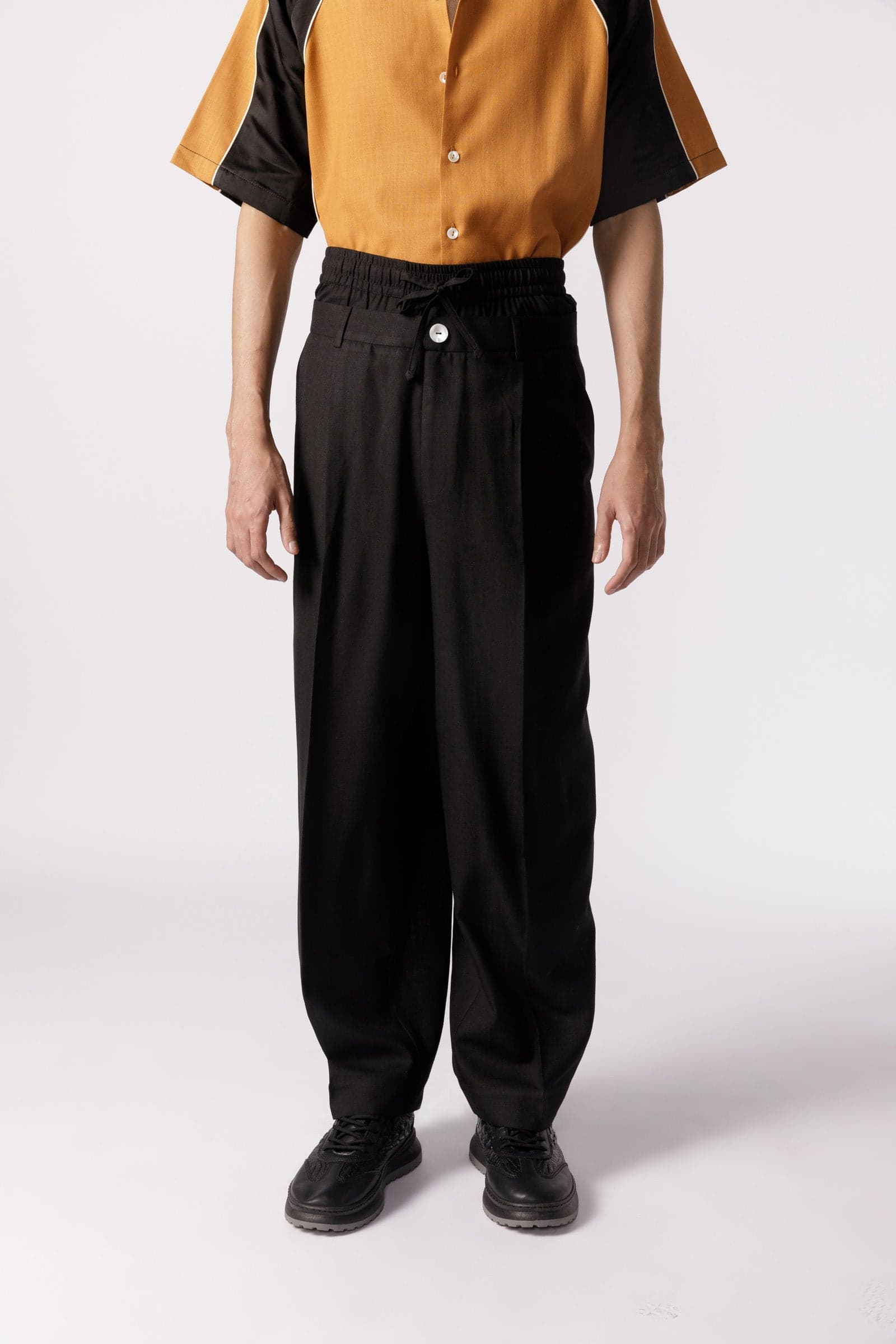Thumbnail preview #4 for Double waist baggy pants