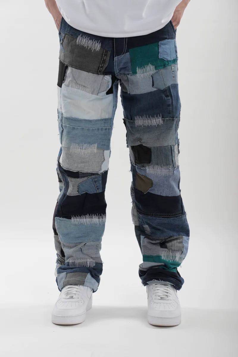 Thumbnail preview #2 for Denim Upcycled Jeans