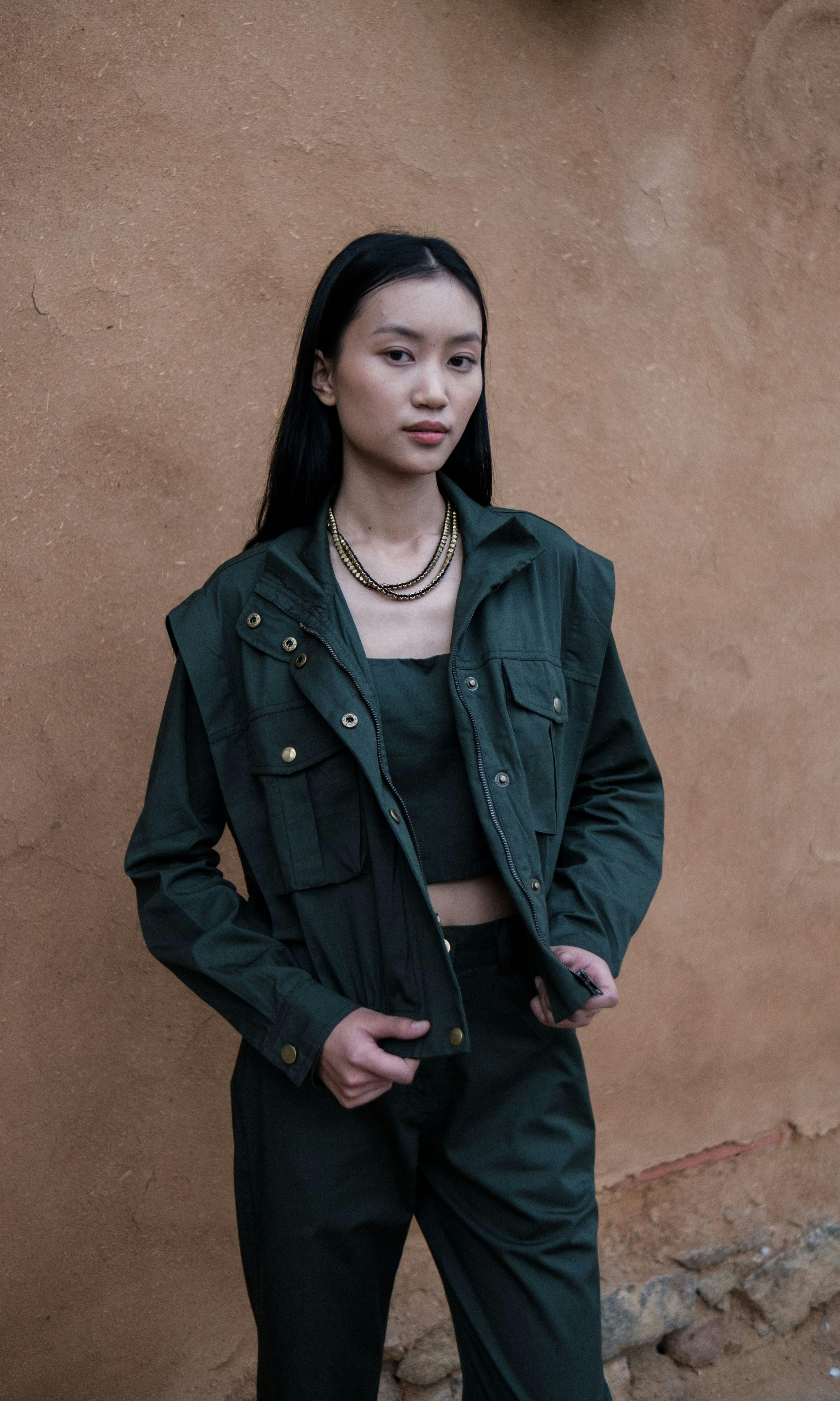 Sheldon Cropped Jacket, a product by The Terra Tribe