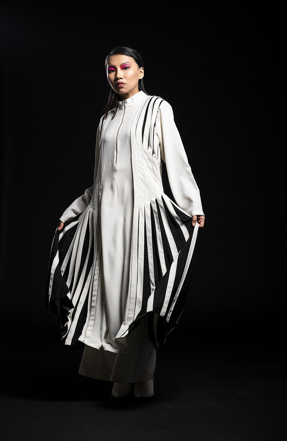 Overall Box Pleated Dress, a product by Corpora Studio