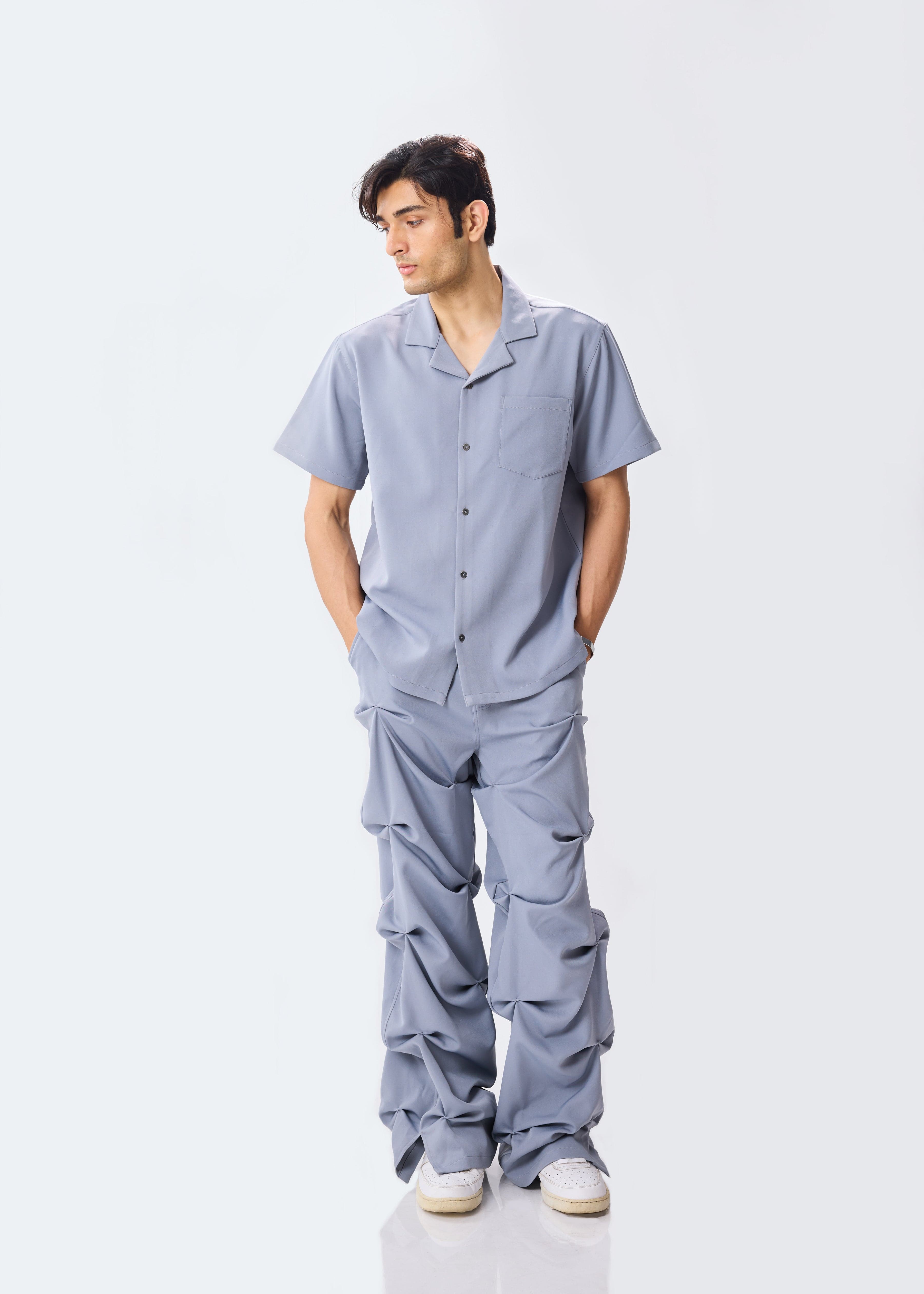 Thumbnail preview #2 for ASH GRAY BOWLING SHIRT