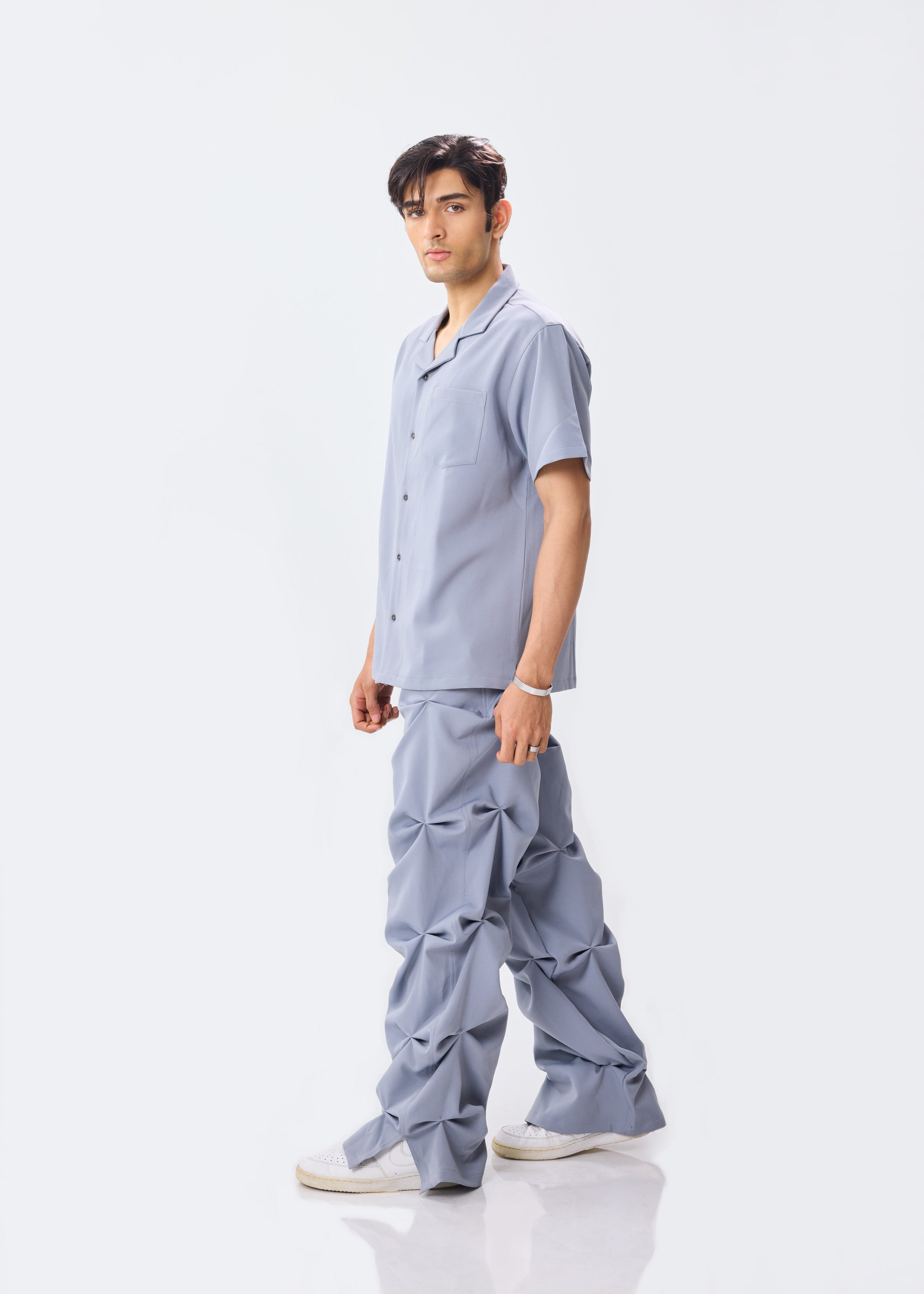 Thumbnail preview #3 for ASH GRAY BOWLING SHIRT