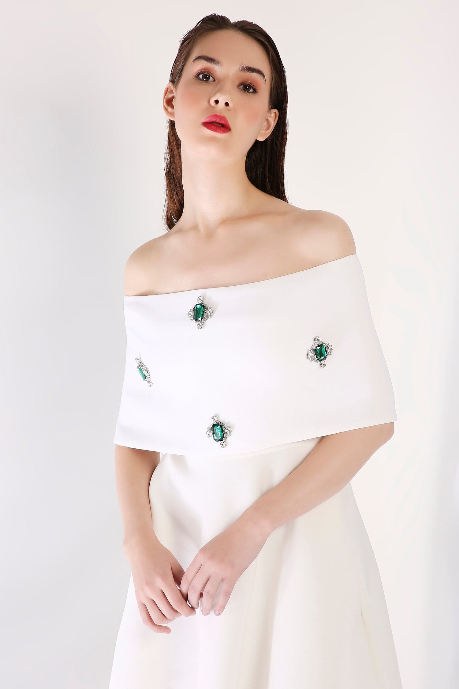 Thumbnail preview #1 for Gaia + Emerald Studded Wrap