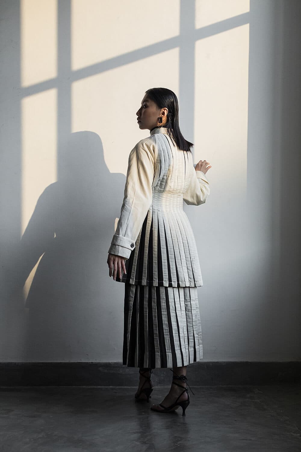 Thumbnail preview #3 for Organic Cotton Pleated Coordinate Set