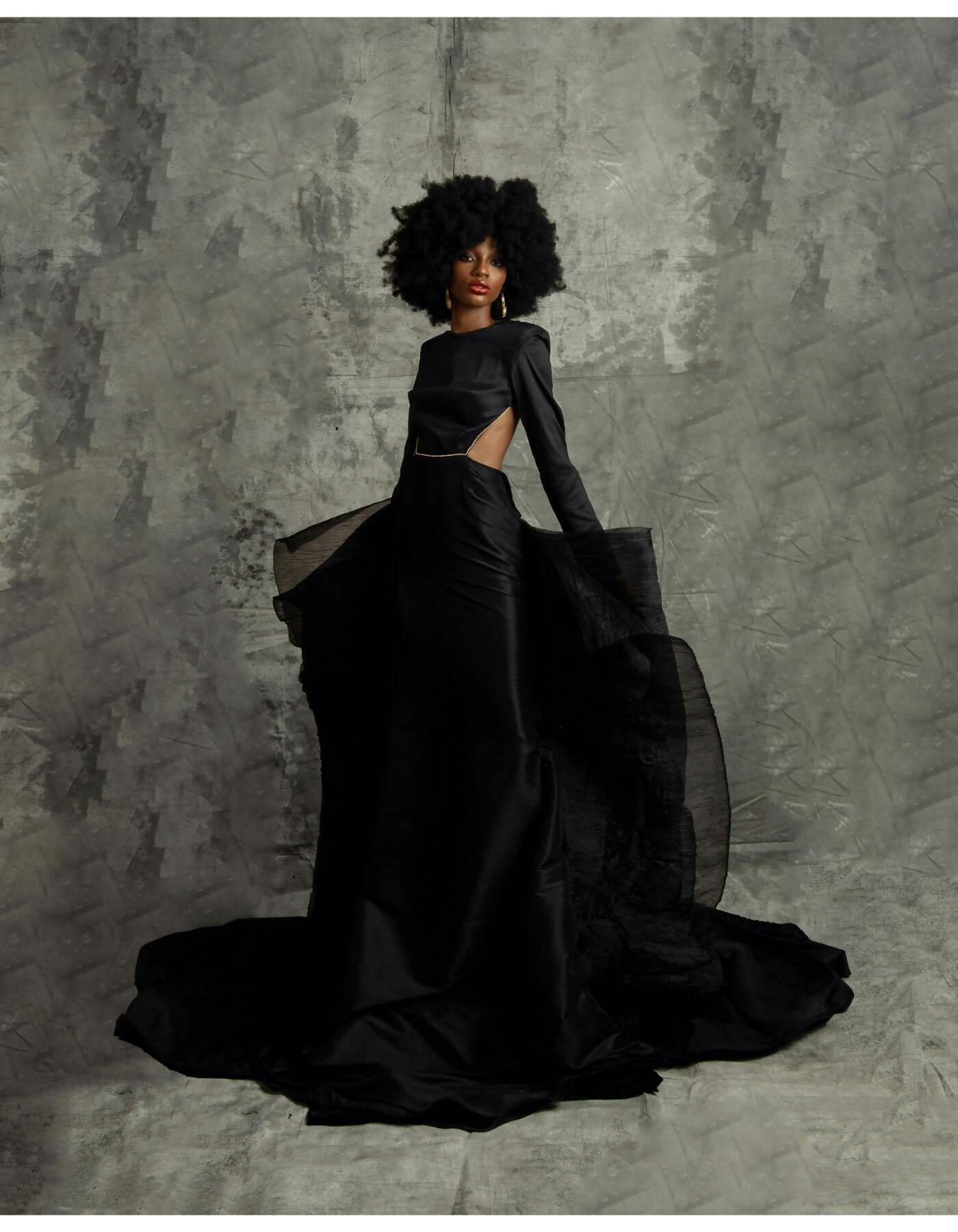 Avante Garde Maxi Evening Dress, a product by Joseph Ejiro