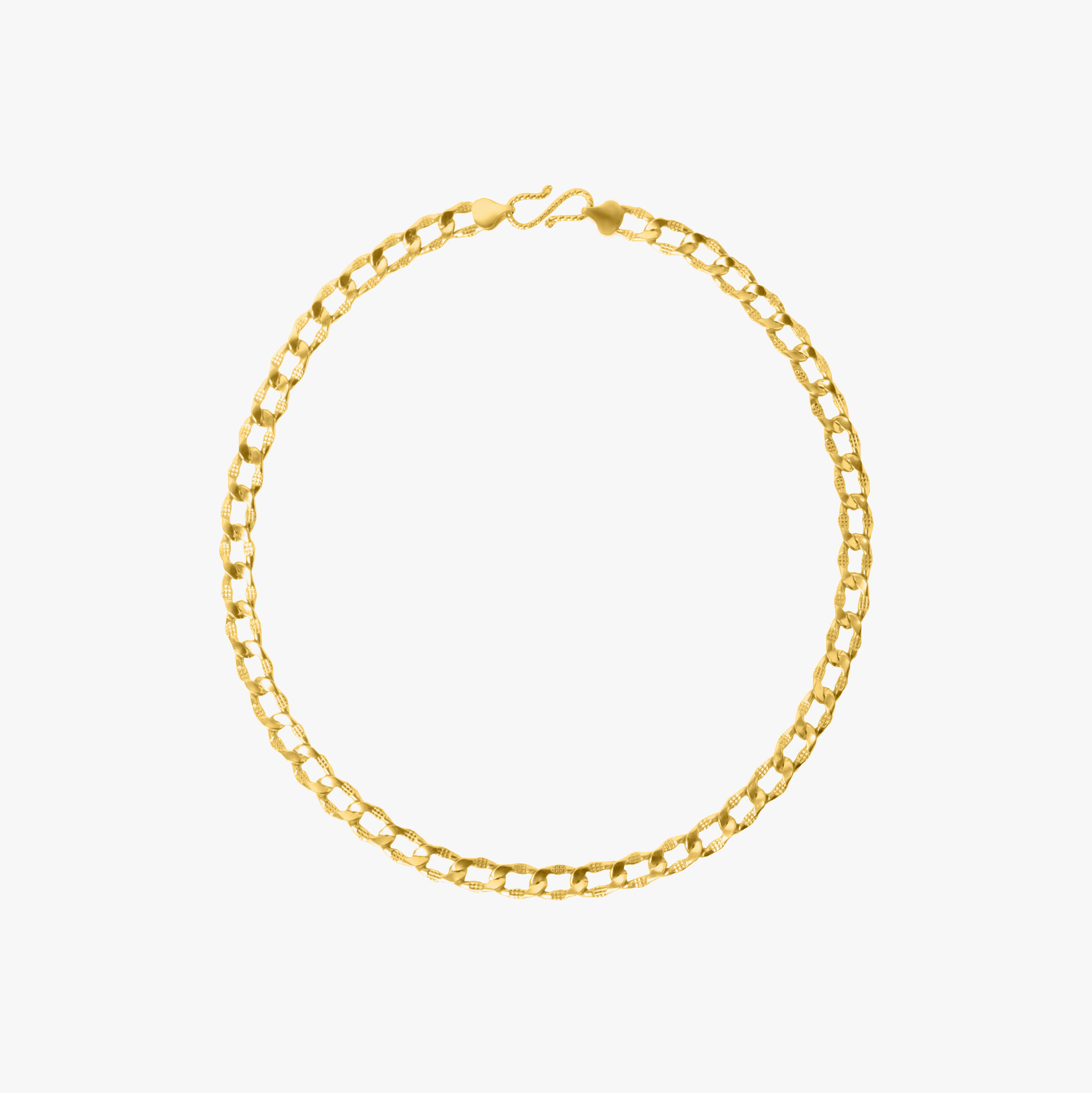 Thumbnail preview #0 for GOURMETTE CHAIN  GOLD TONE 