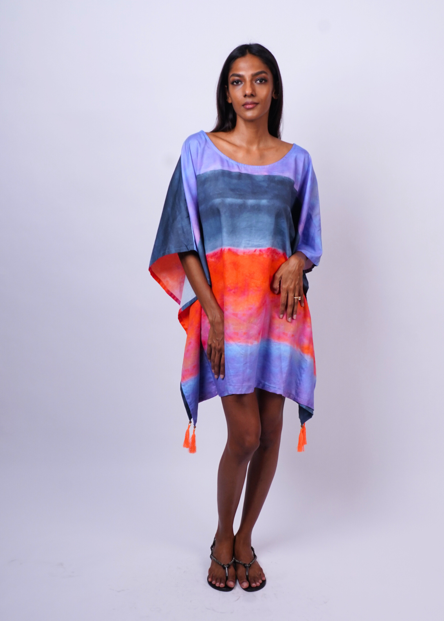 Short Caftan - Beach Sky, a product by Azurina