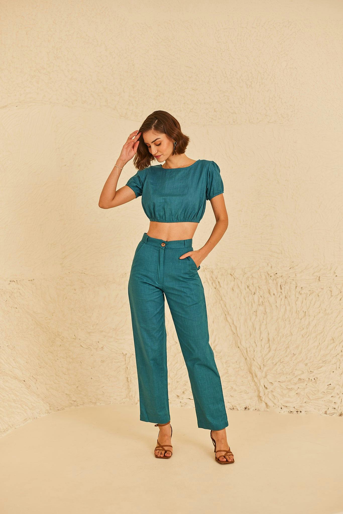 Thumbnail preview #0 for Tranquil Teal Co-ord Set