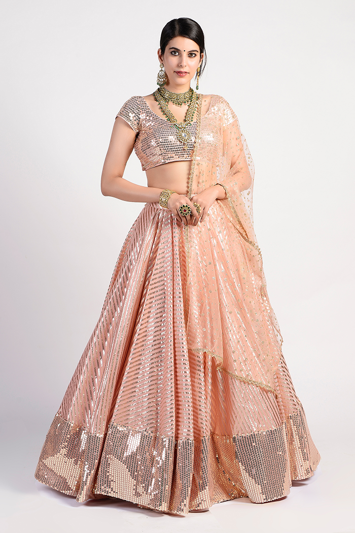 Sunset Drive Lehenga, a product by Rishi and Vibhuti