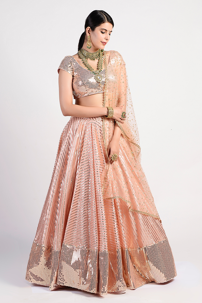 Thumbnail preview #1 for Sunset Drive Lehenga