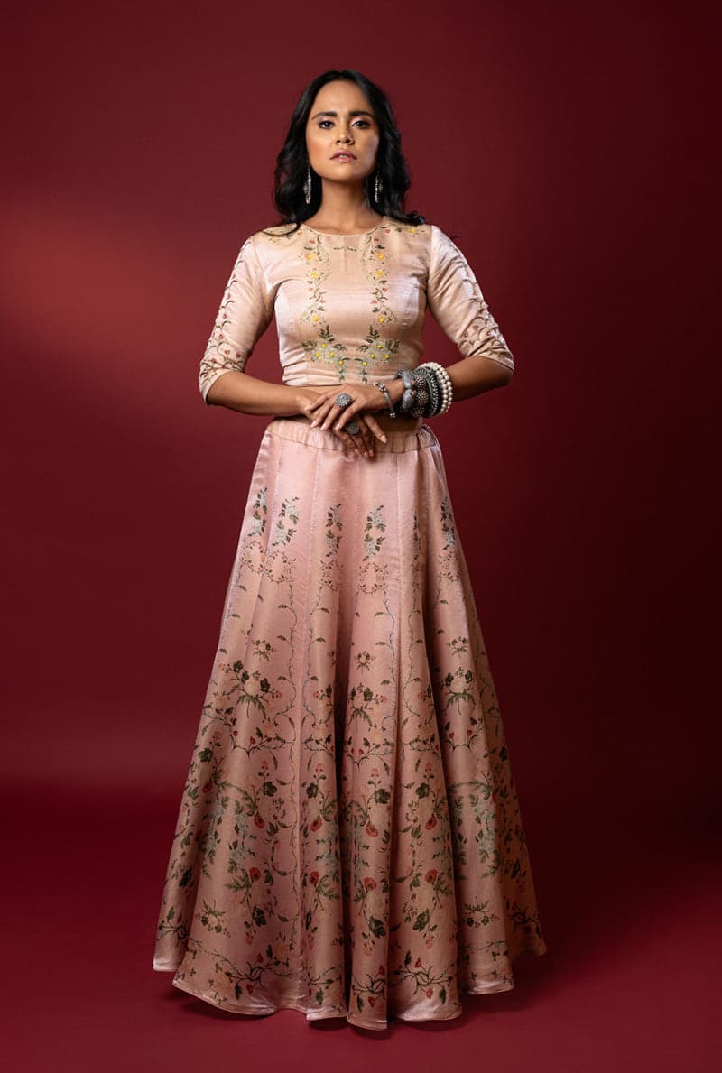 Noor Blush Lehenga, a product by Nautanky