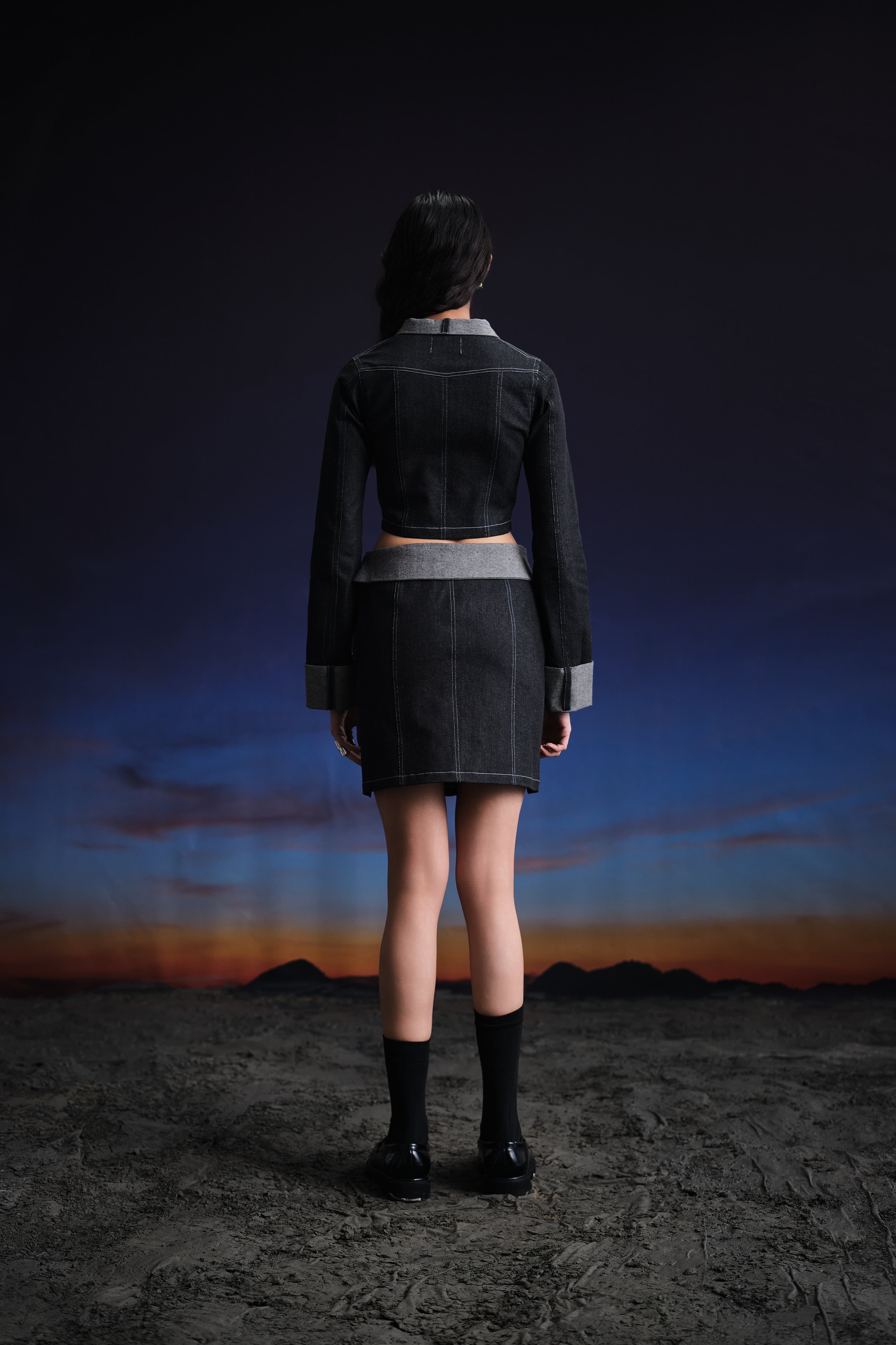 Thumbnail preview #3 for Deconstructed Denim Set