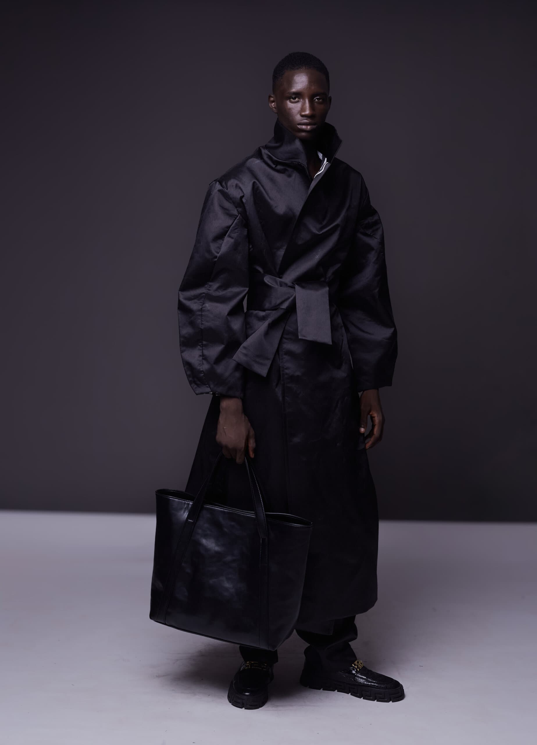 The Miatta Coat ensemble, a product by Joseph Ejiro