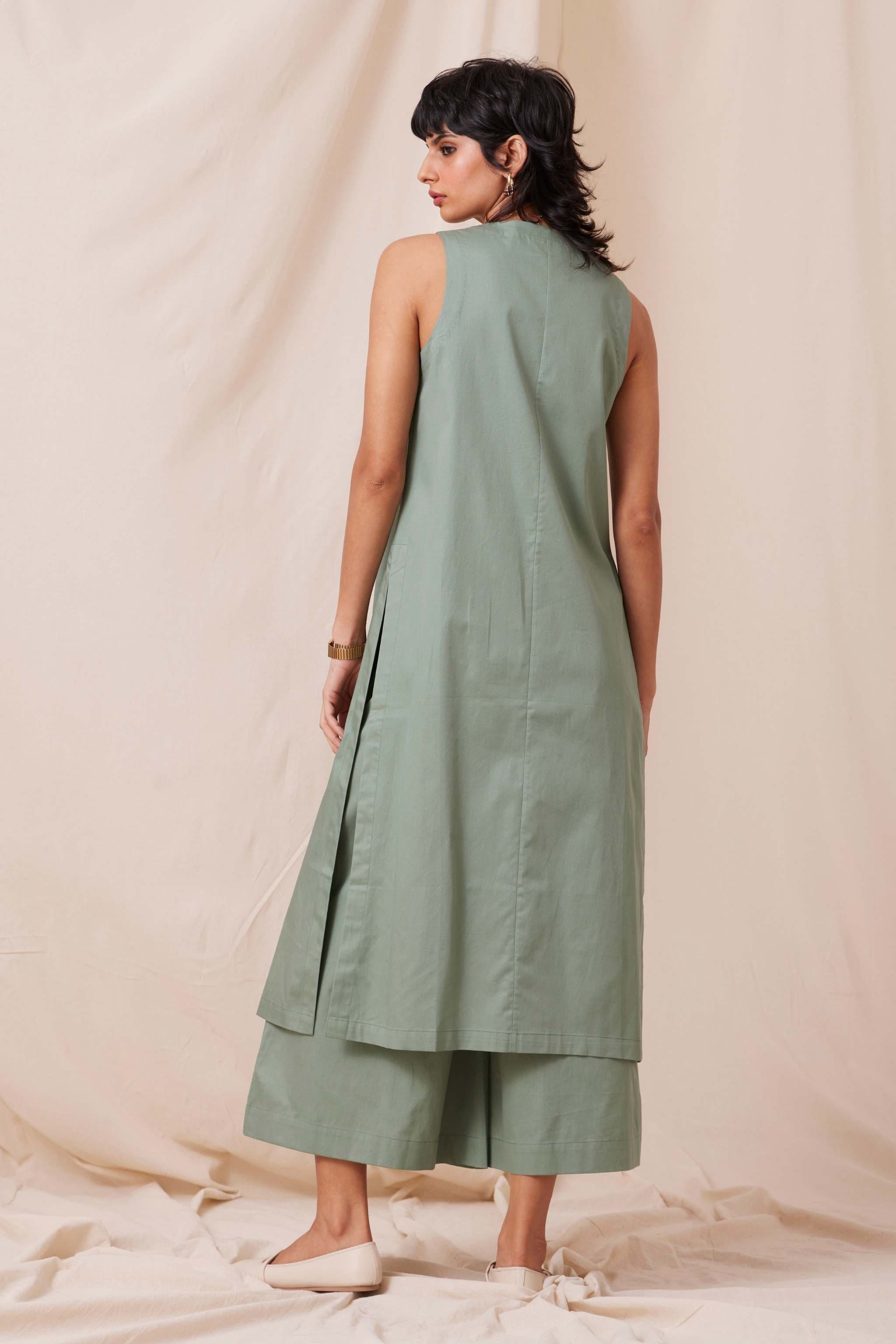 Svet Sage Green Co-ord, a product by The Summer House