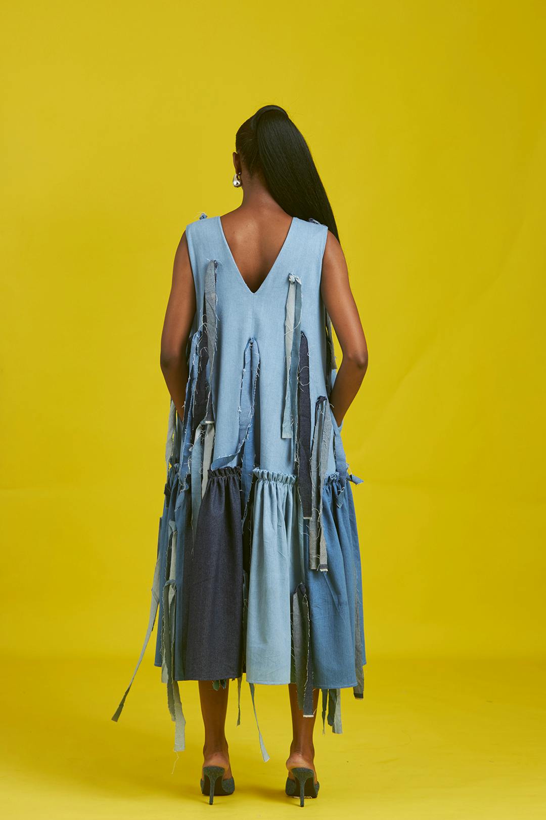 Thumbnail preview #2 for Yinx Denim Dress