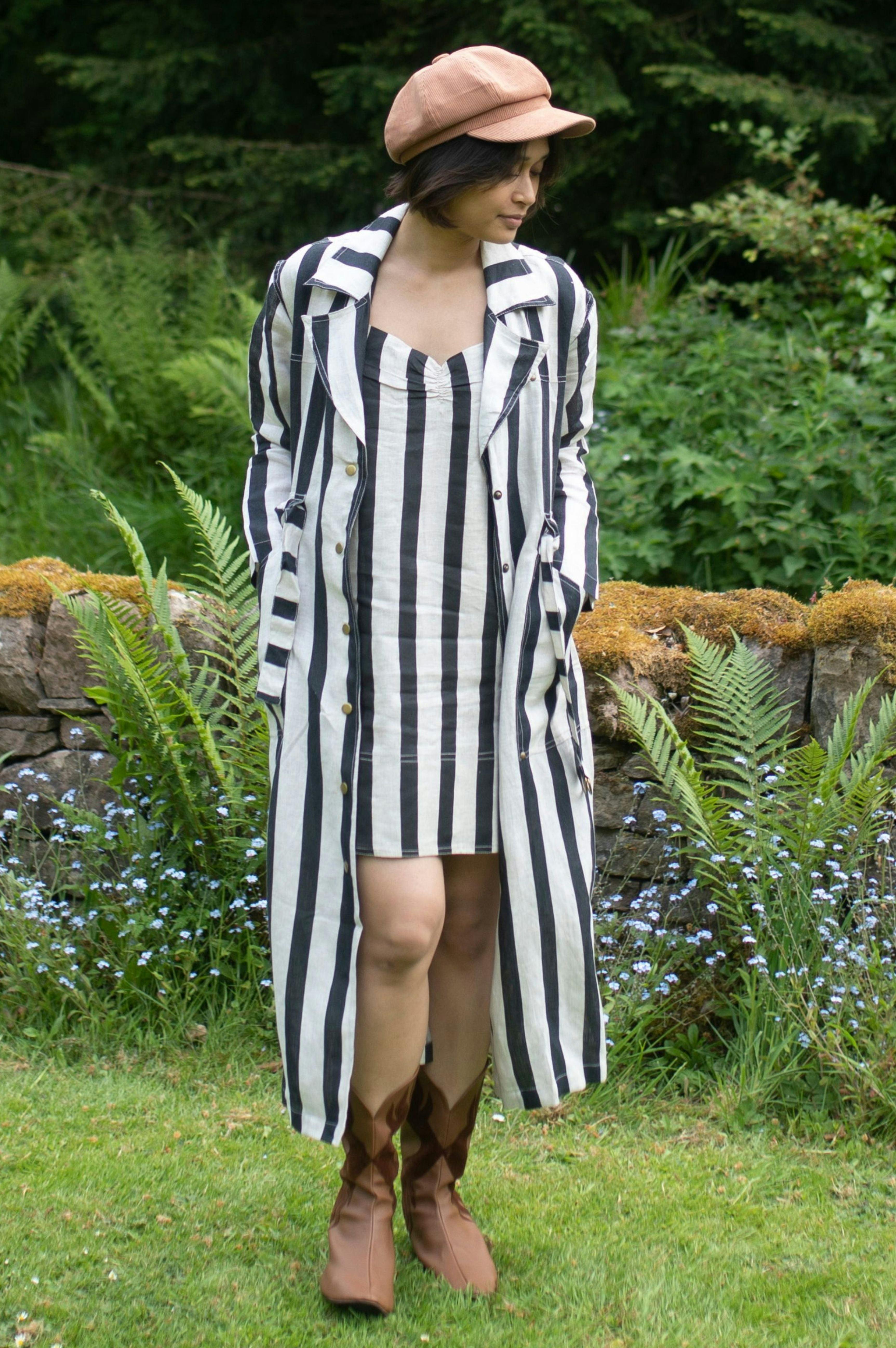 Summer Trench Coat- Printed, a product by The Terra Tribe