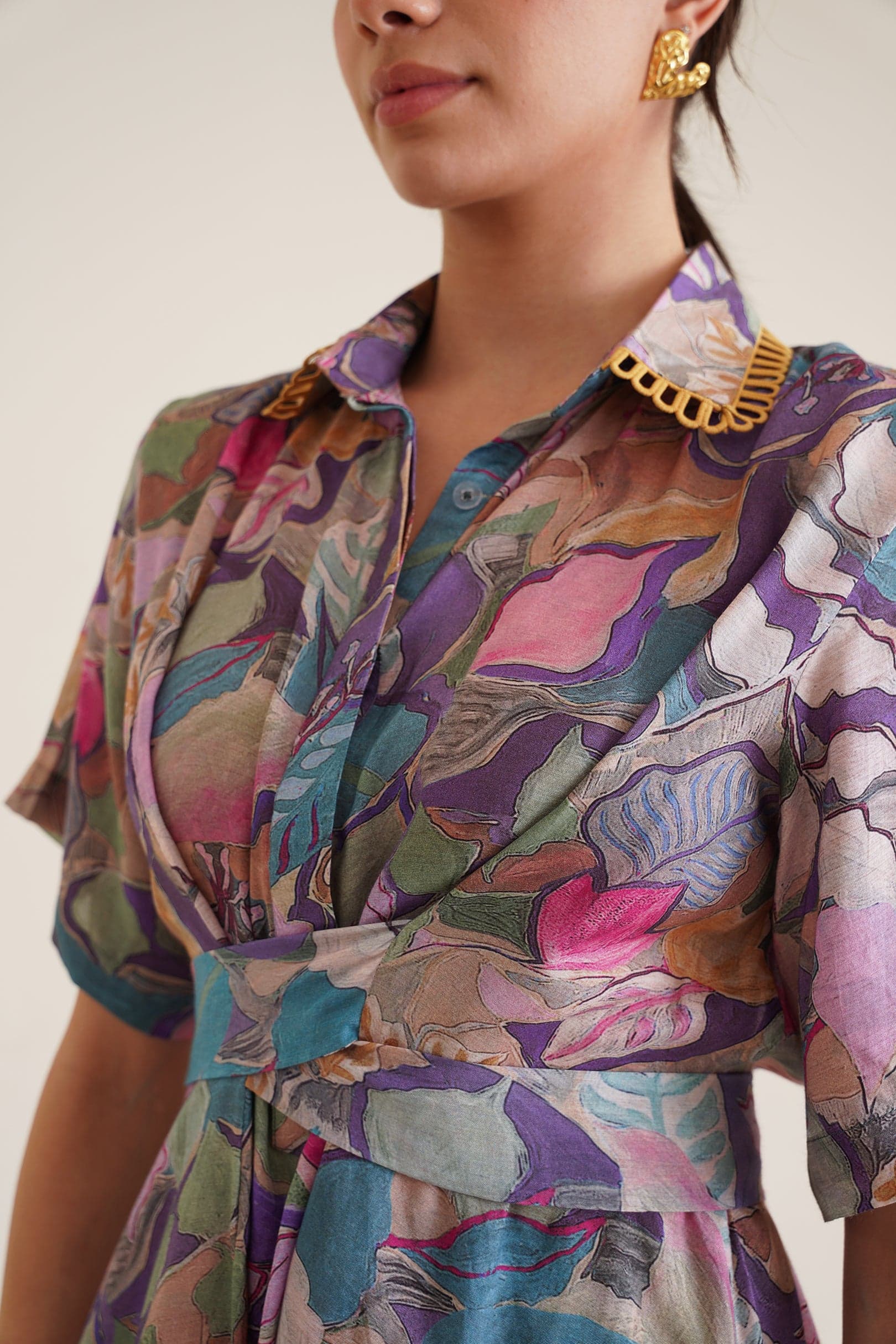 Thumbnail preview #5 for Edith Purple Co-ord set