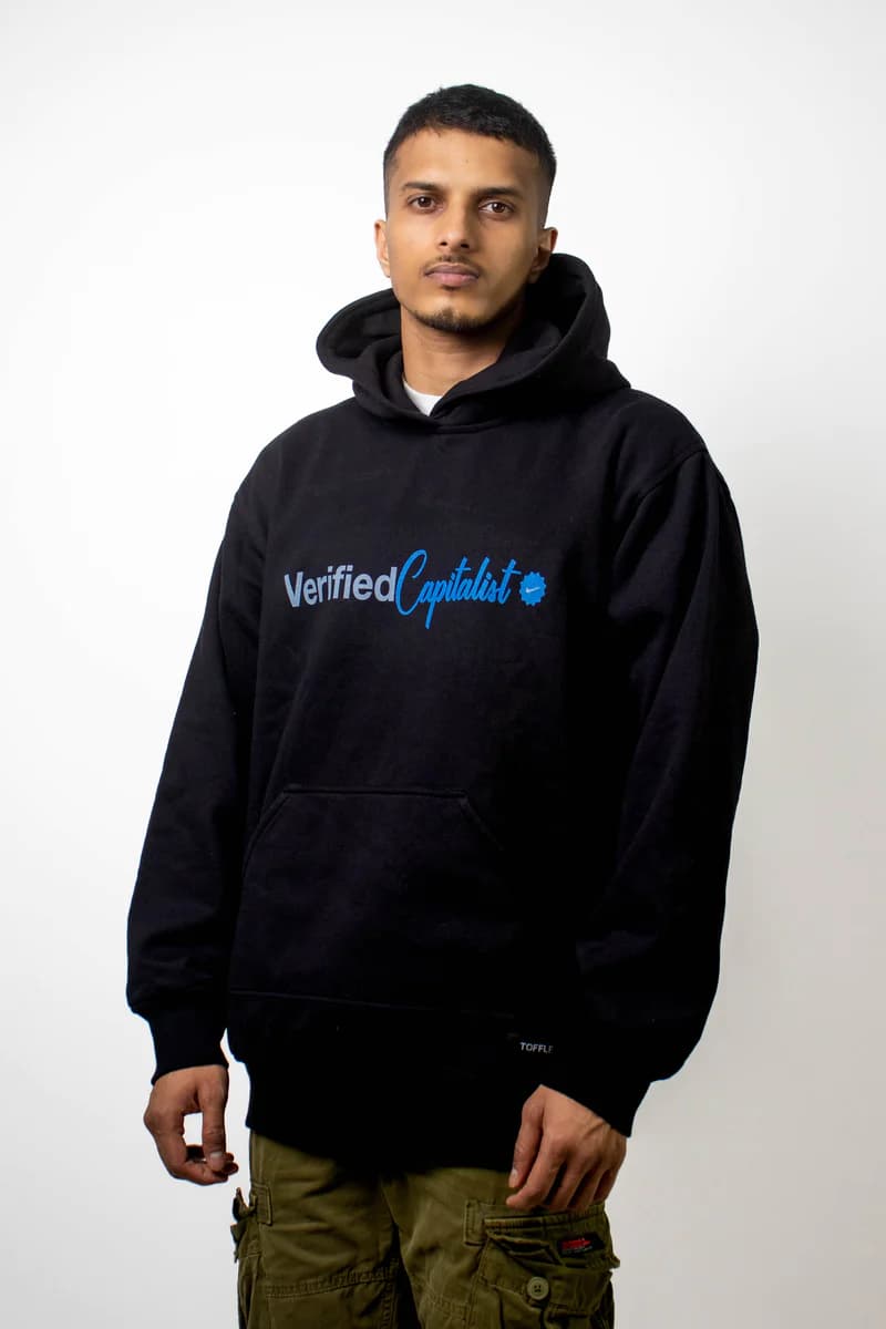 Thumbnail preview #2 for Verified Capitalist Hoodie