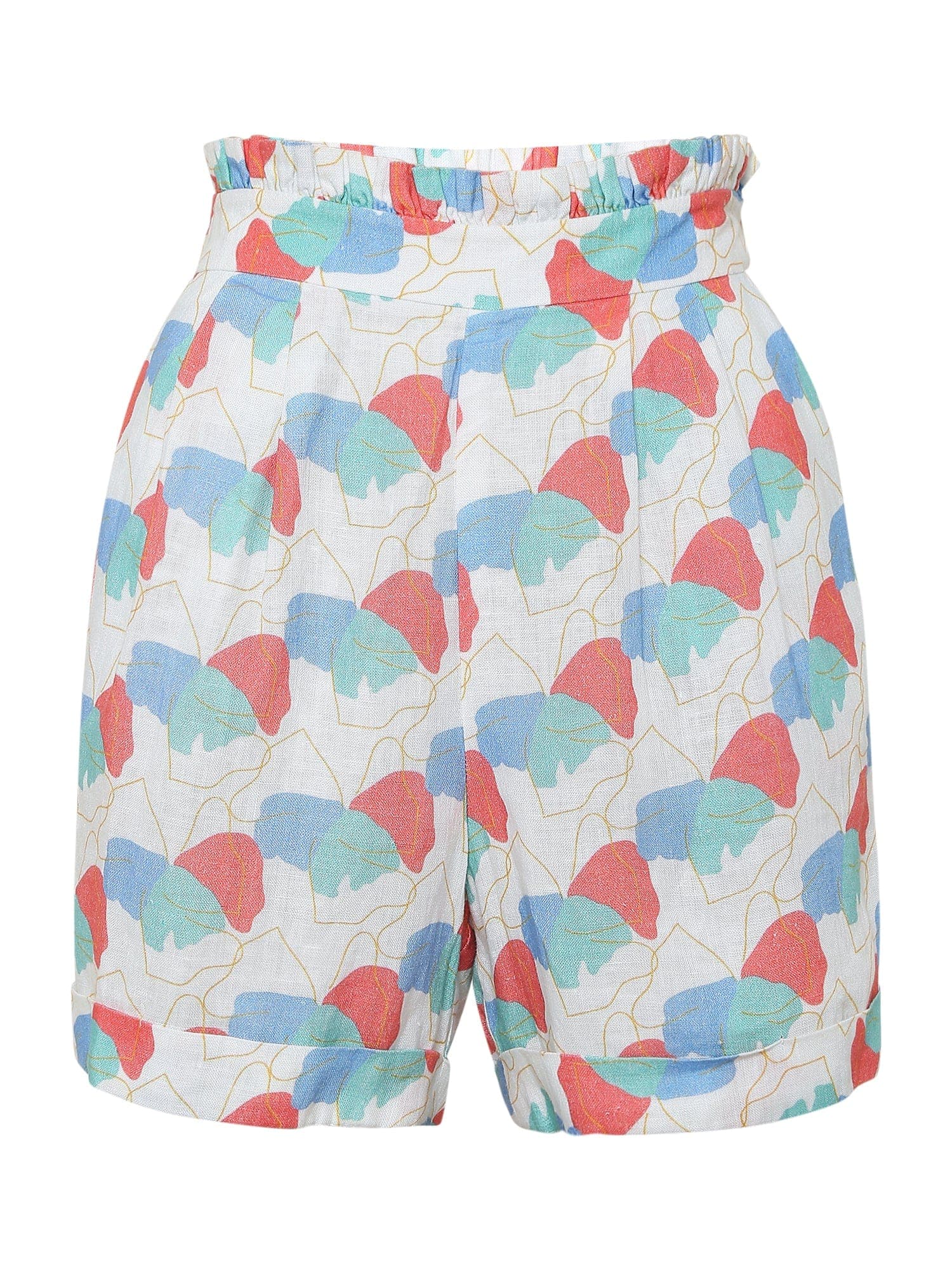 Thumbnail preview #3 for faraway floral printed shorts