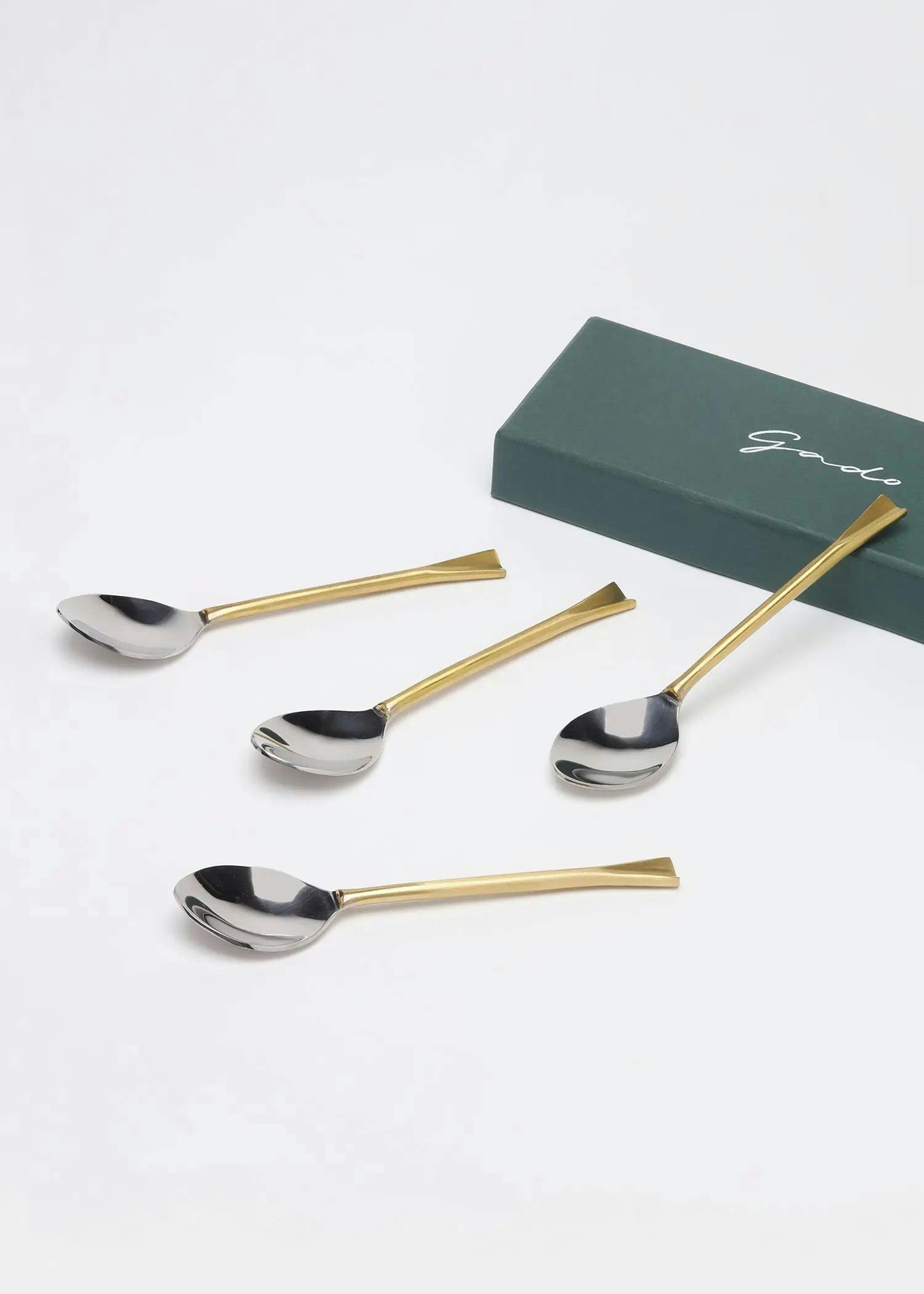 Thumbnail preview #3 for Sona Chaandi Dessert Spoons