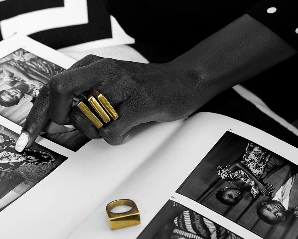 Thumbnail preview #1 for F-Kifuli Brass Ring
