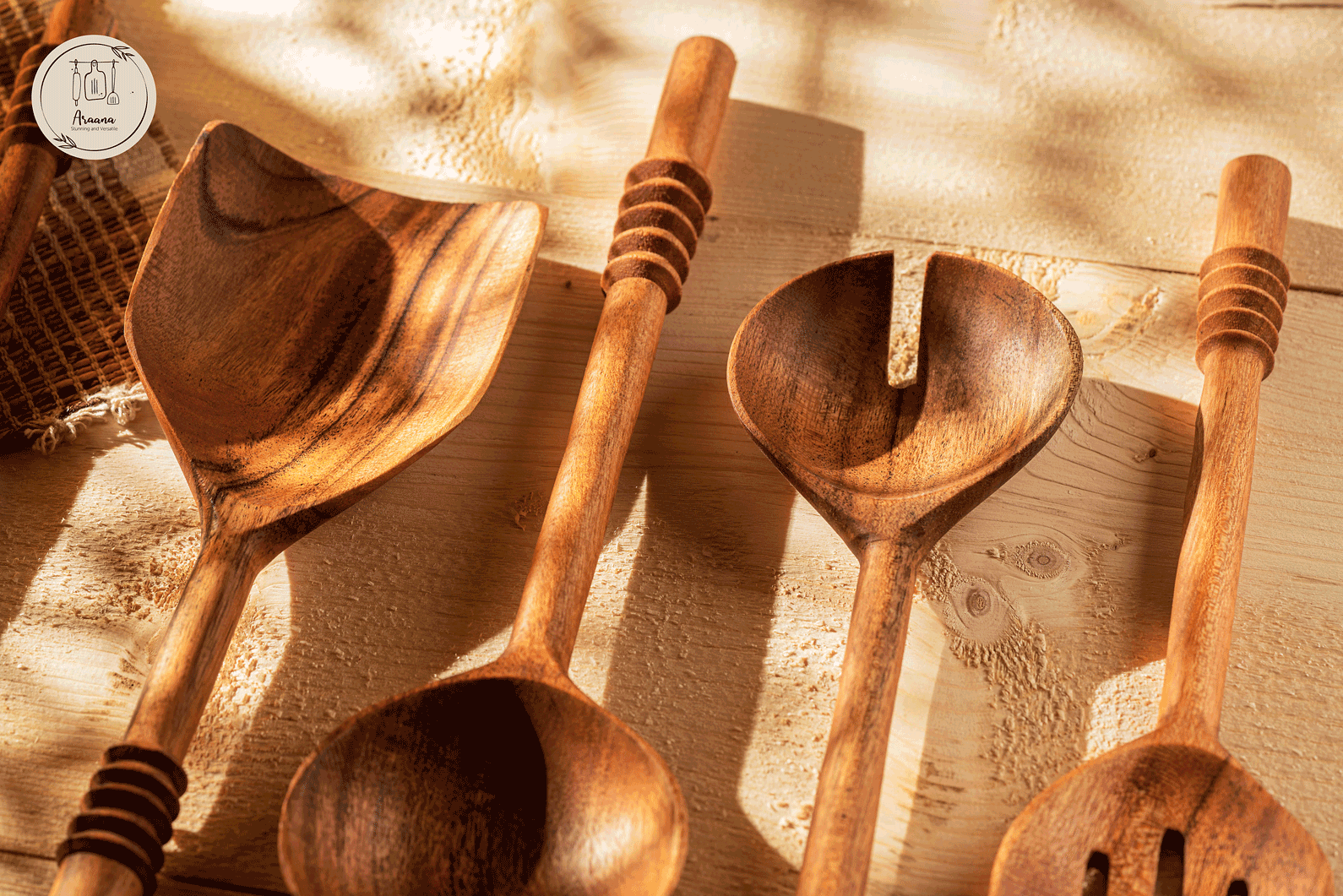 Thumbnail preview #8 for Garoh - Set of 5 ladles & spatulas