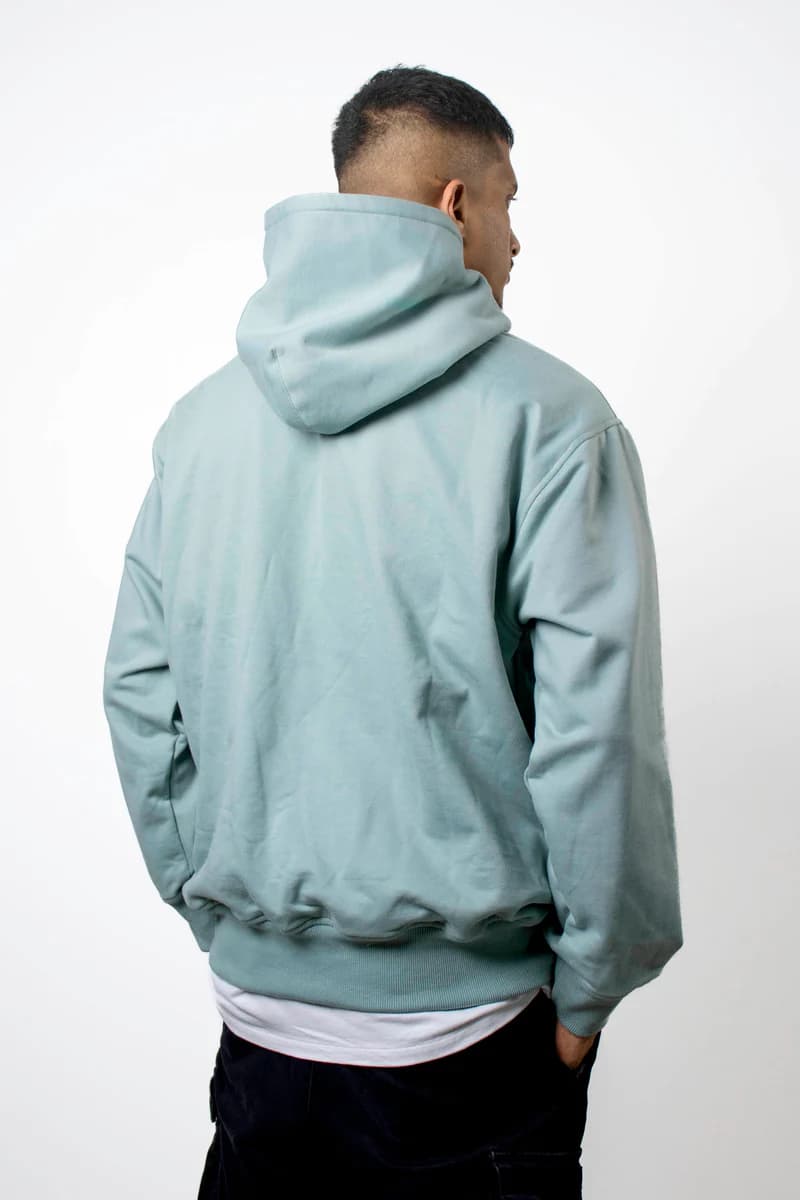 Thumbnail preview #1 for Boxy Teal Hoodie