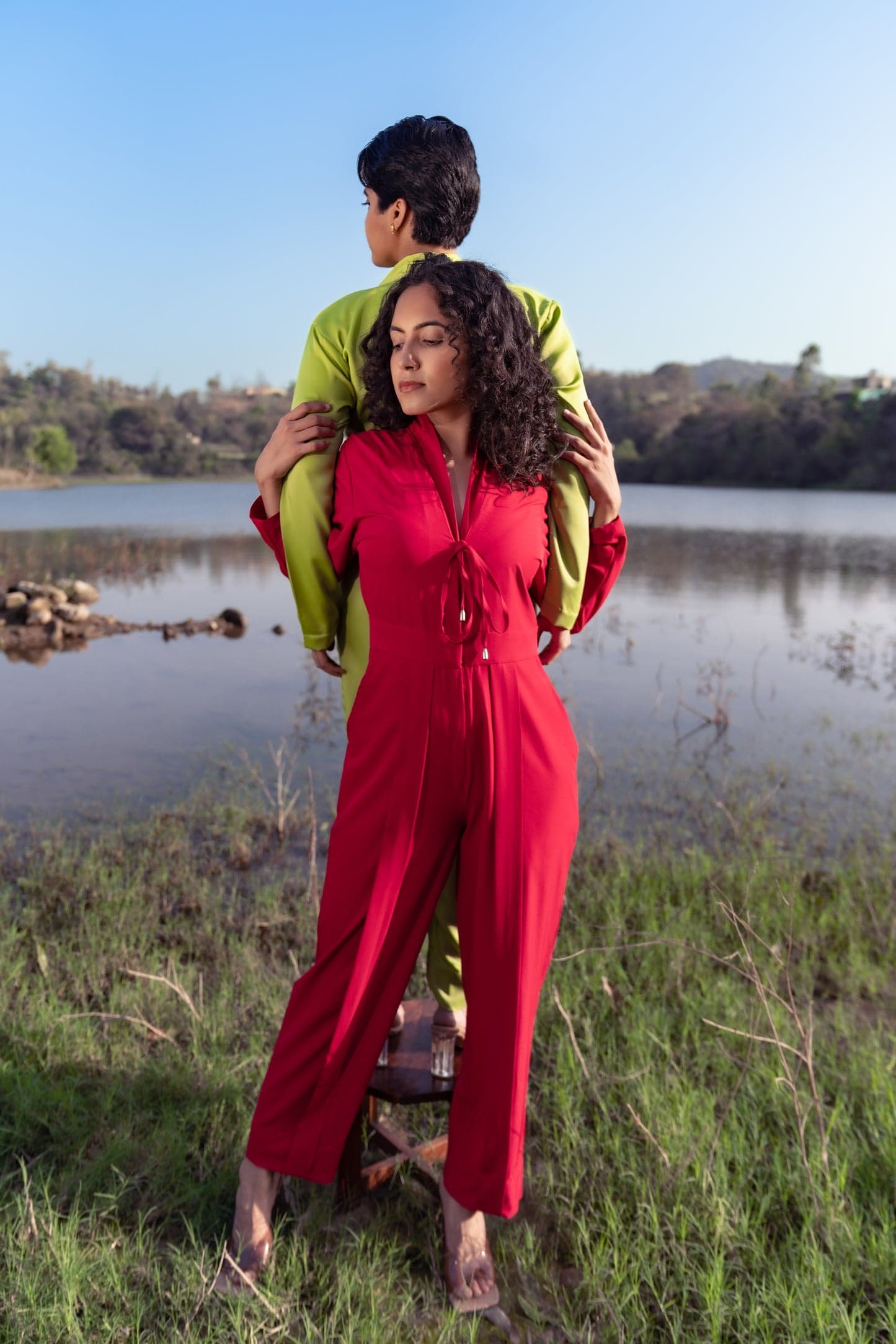 PINK GLO’ JUMPSUIT, a product by Concept Kapda