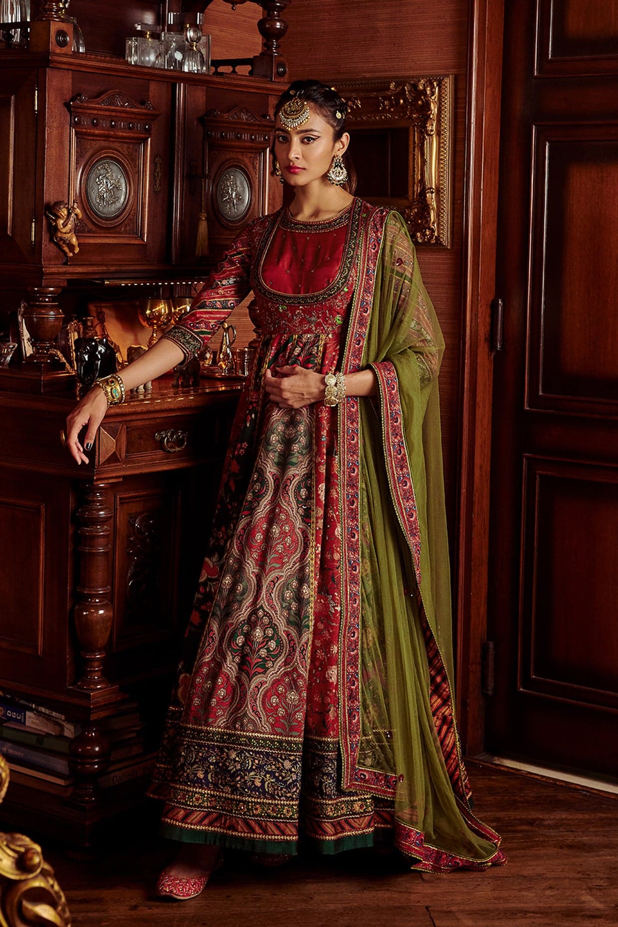 Ahilya Anarkali Set, a product by Kalista