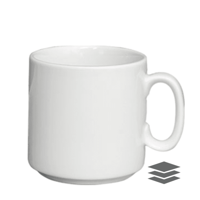 Classic  Mug 11 oz - Pack of 6, a product by The Table Company