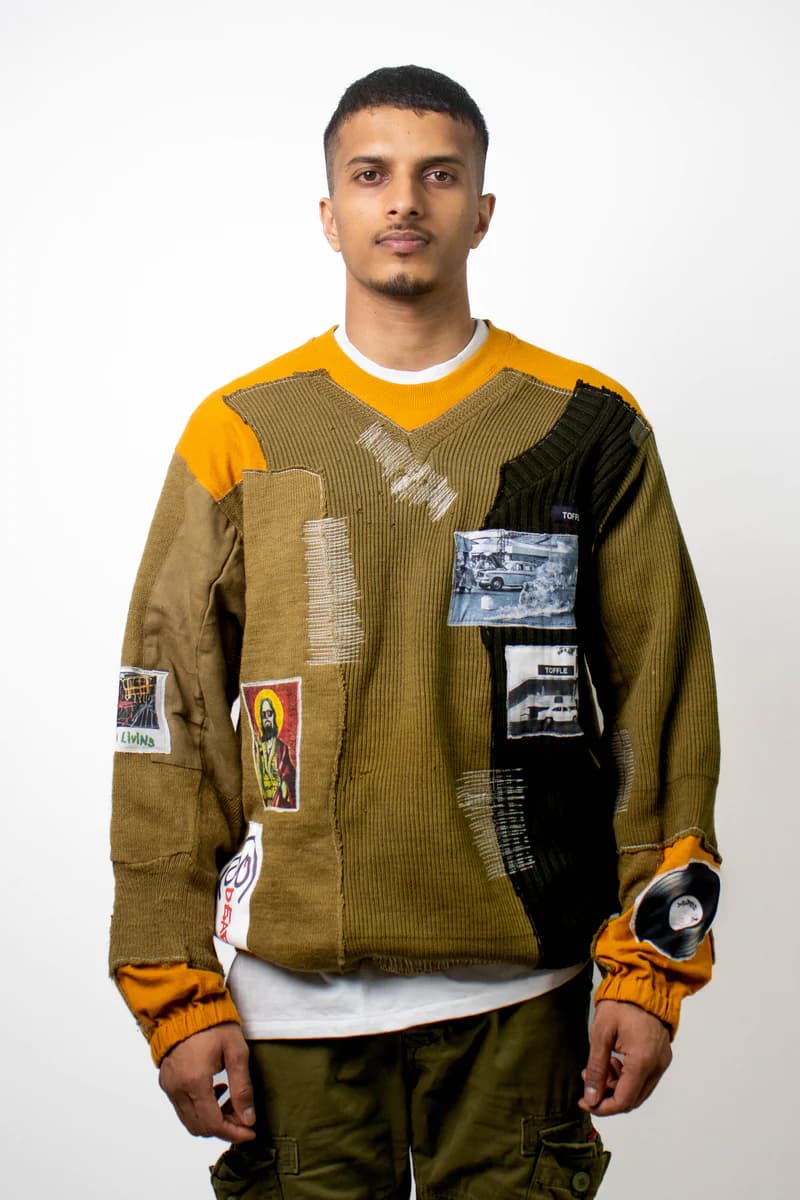 Thumbnail preview #1 for Earthtone Upcycled Sweater