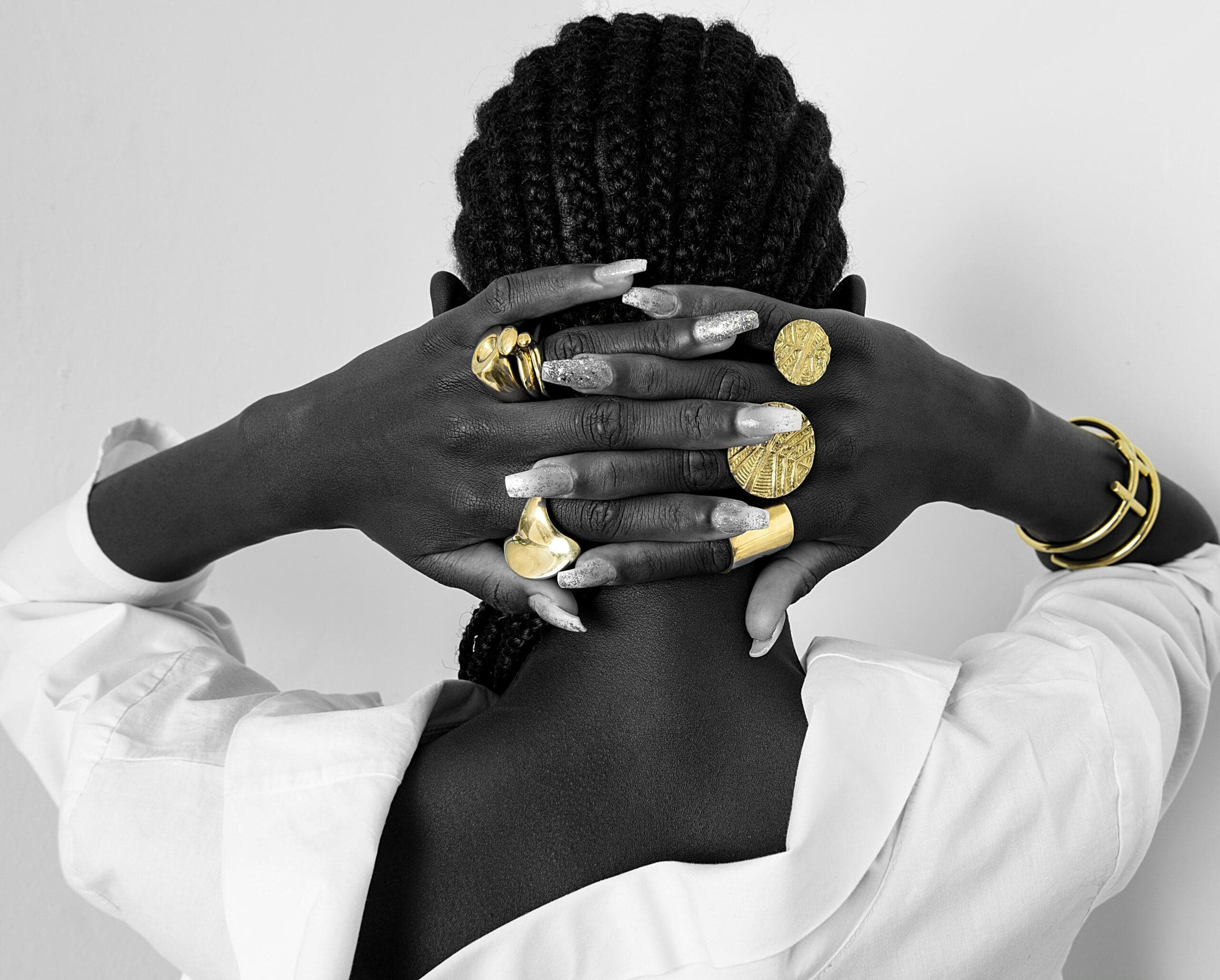 Thumbnail preview #3 for K-Dayo Hammered Ring