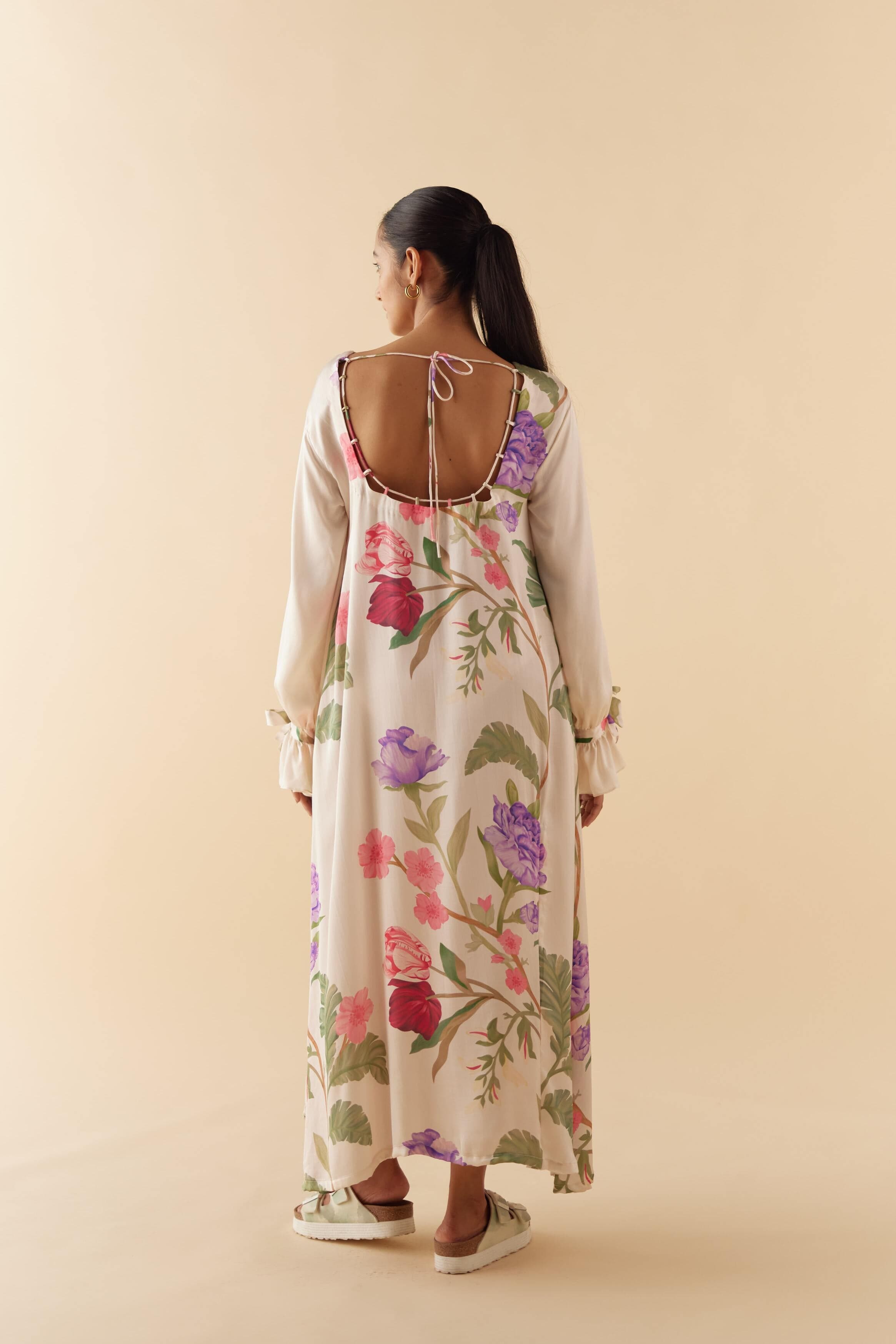 Thumbnail preview #1 for Floral Dream Lounge Dress